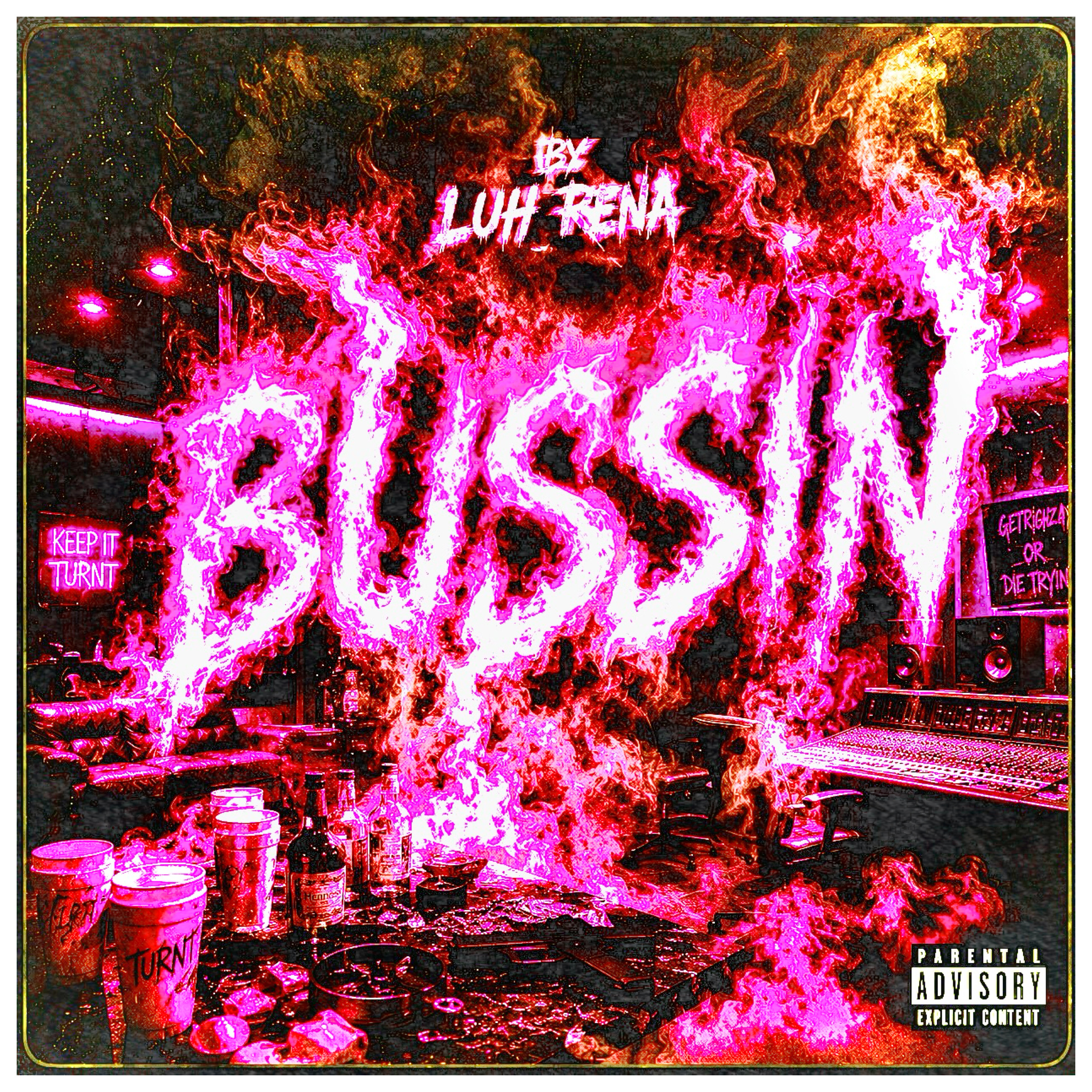 Bussin by Luh Rena cover art