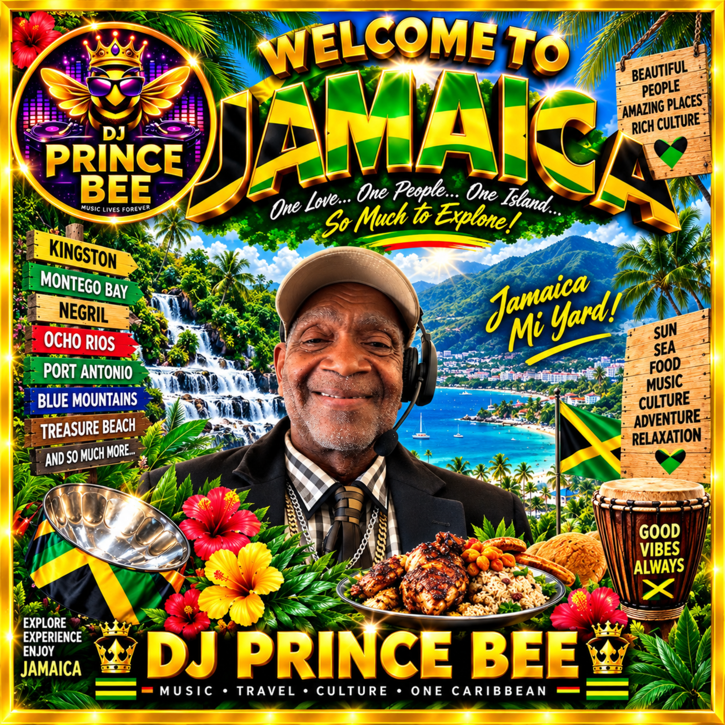 Welcome To Jamaica by DJ PRINCE BEE cover art