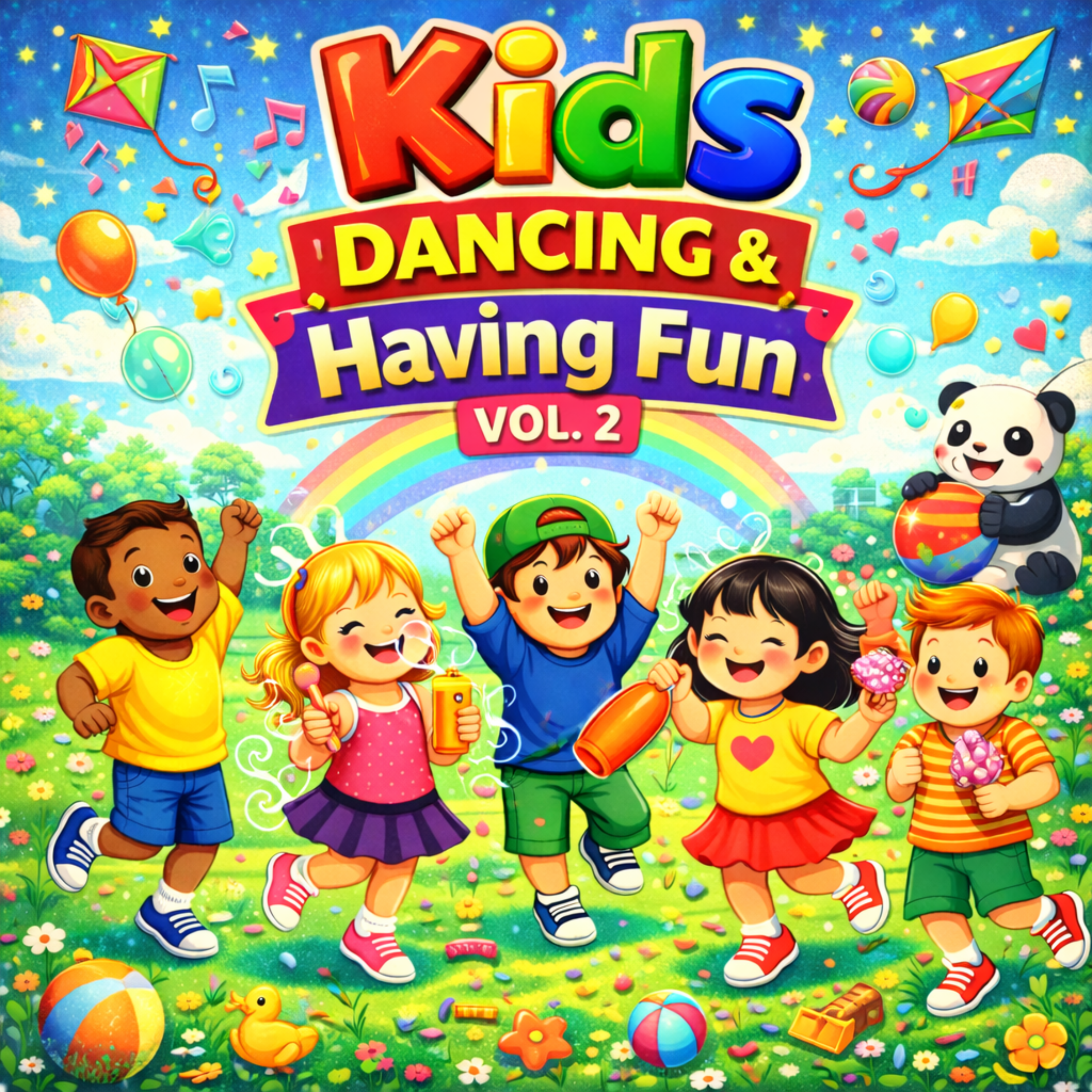 KIDS Dancing & Having Fun Vol 2 artwork