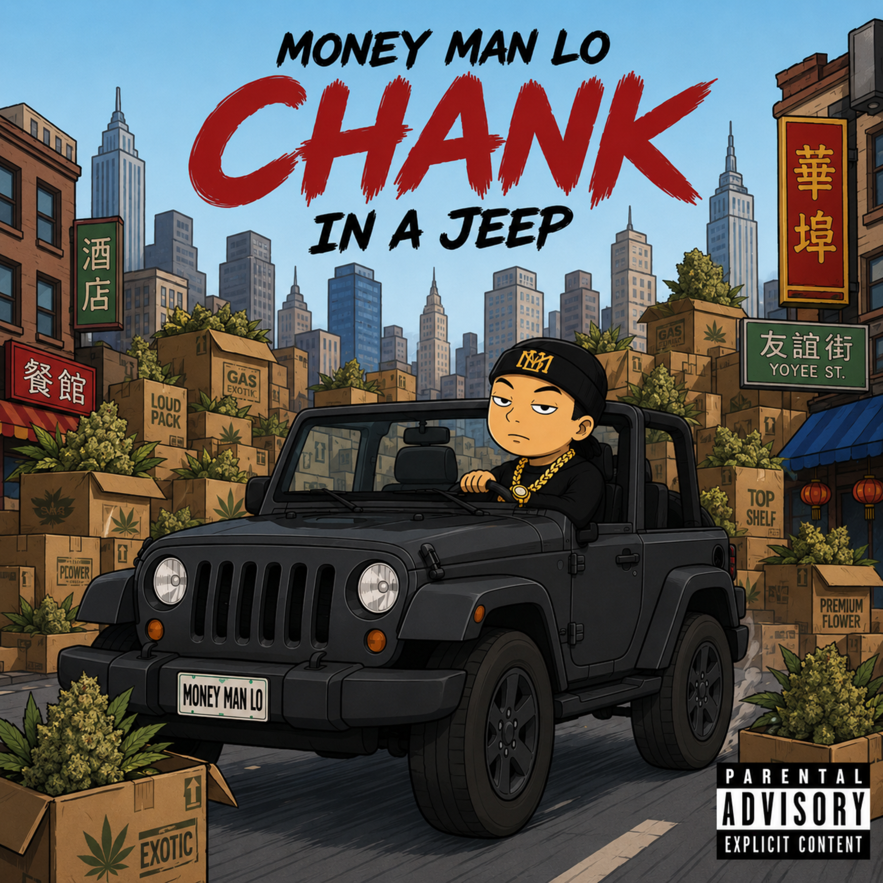 Chank In A Jeep by MONEY MAN LO cover art