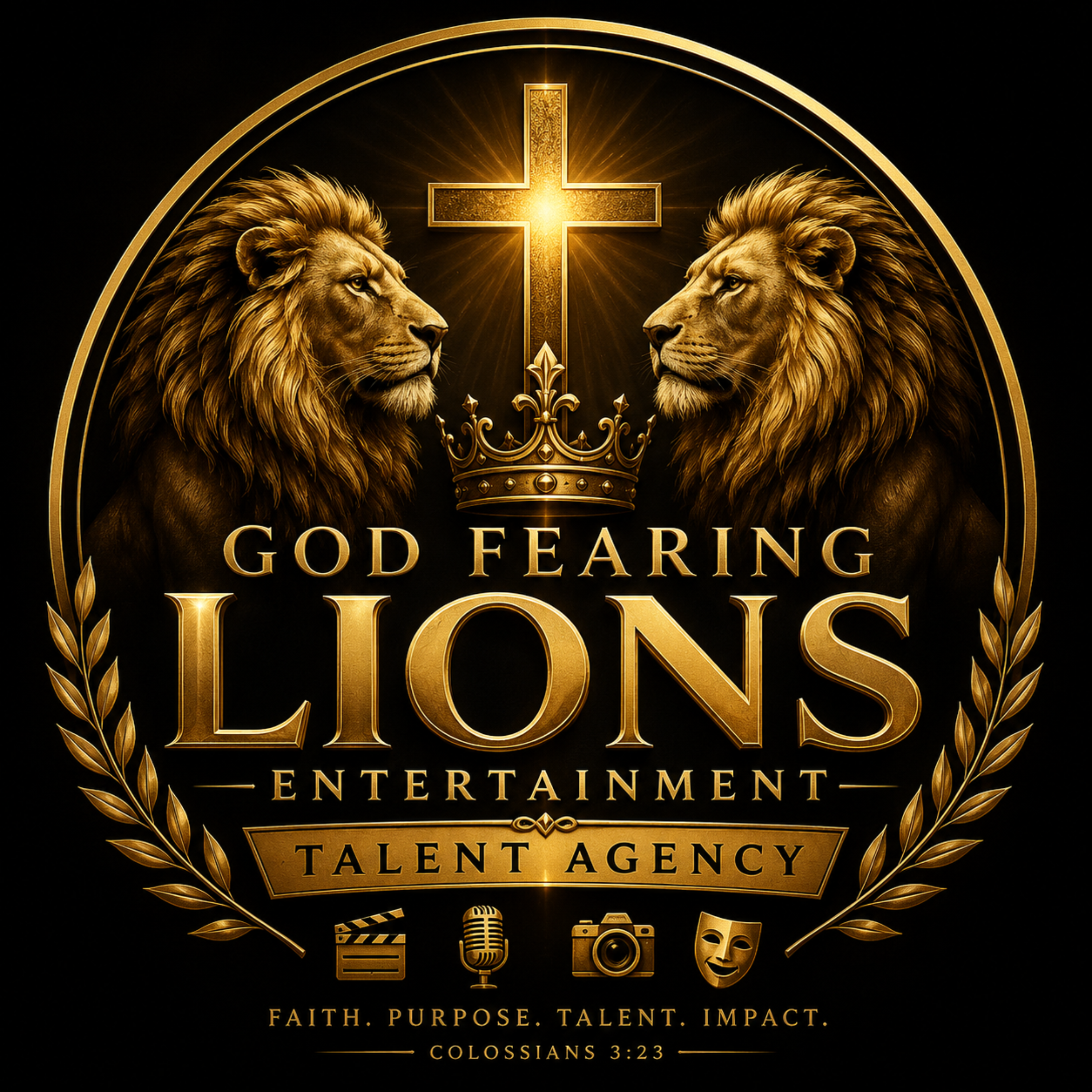 God Fearing Lions Entertainment by Fearless Sirpose Music cover art