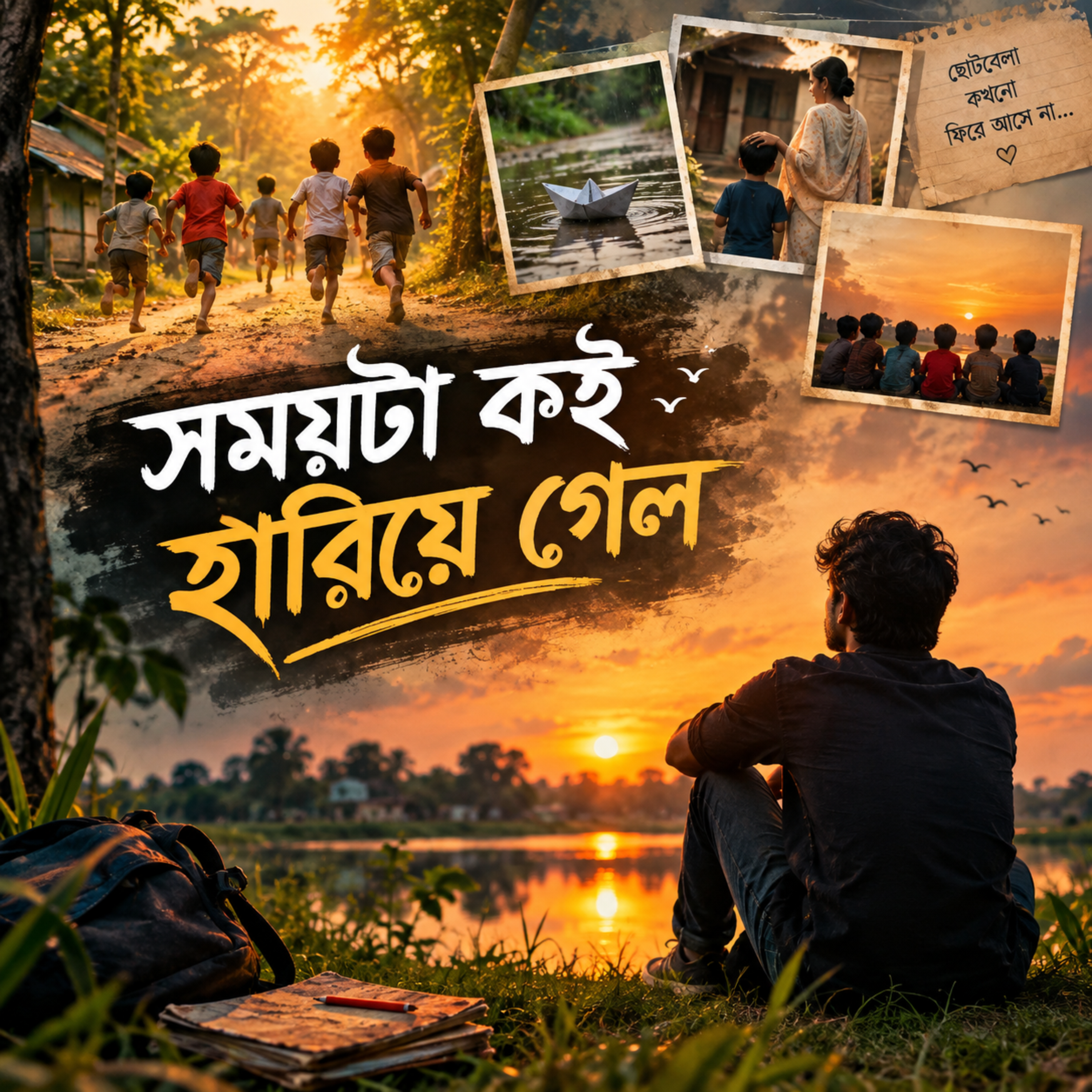সময়টা কই হারিয়ে গেল by Tanjid Bhuiyan cover art