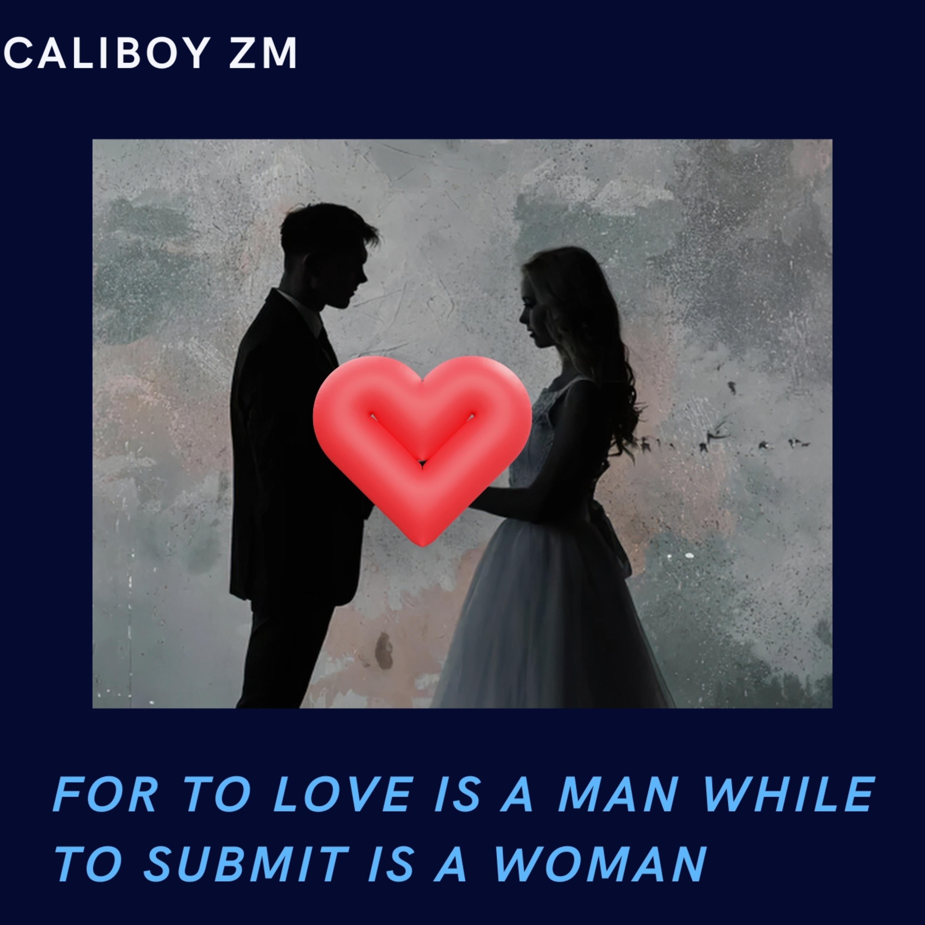 For to love is a man while to submit is a woman by Caliboy ZM cover art