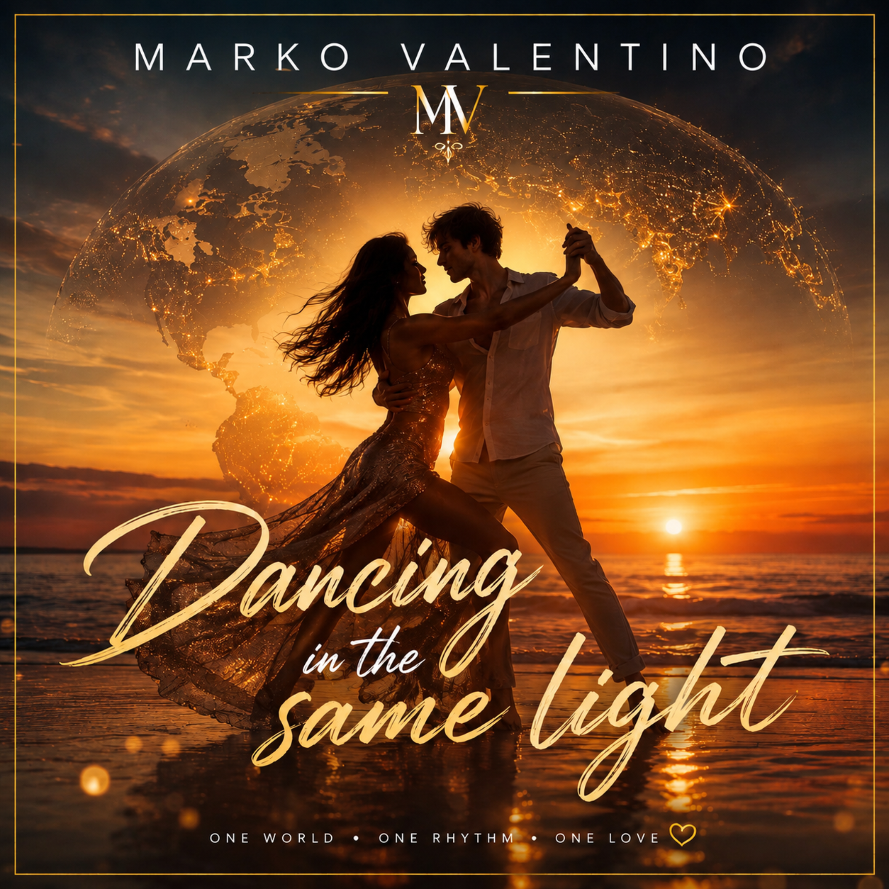 Dancing in the same light by Marko Valentino cover art