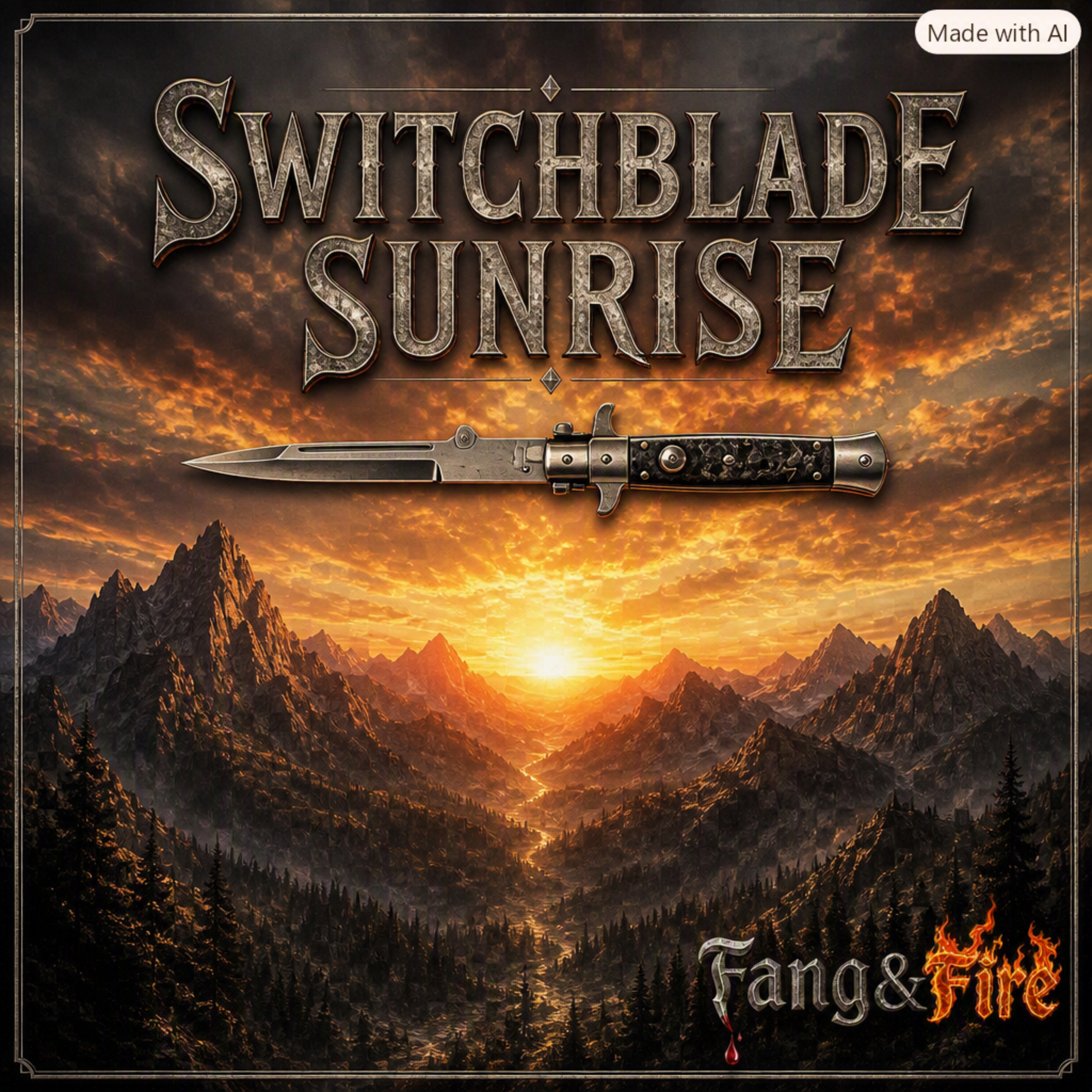 SWITCHBLADE SUNRISE by Fang&Fire cover art