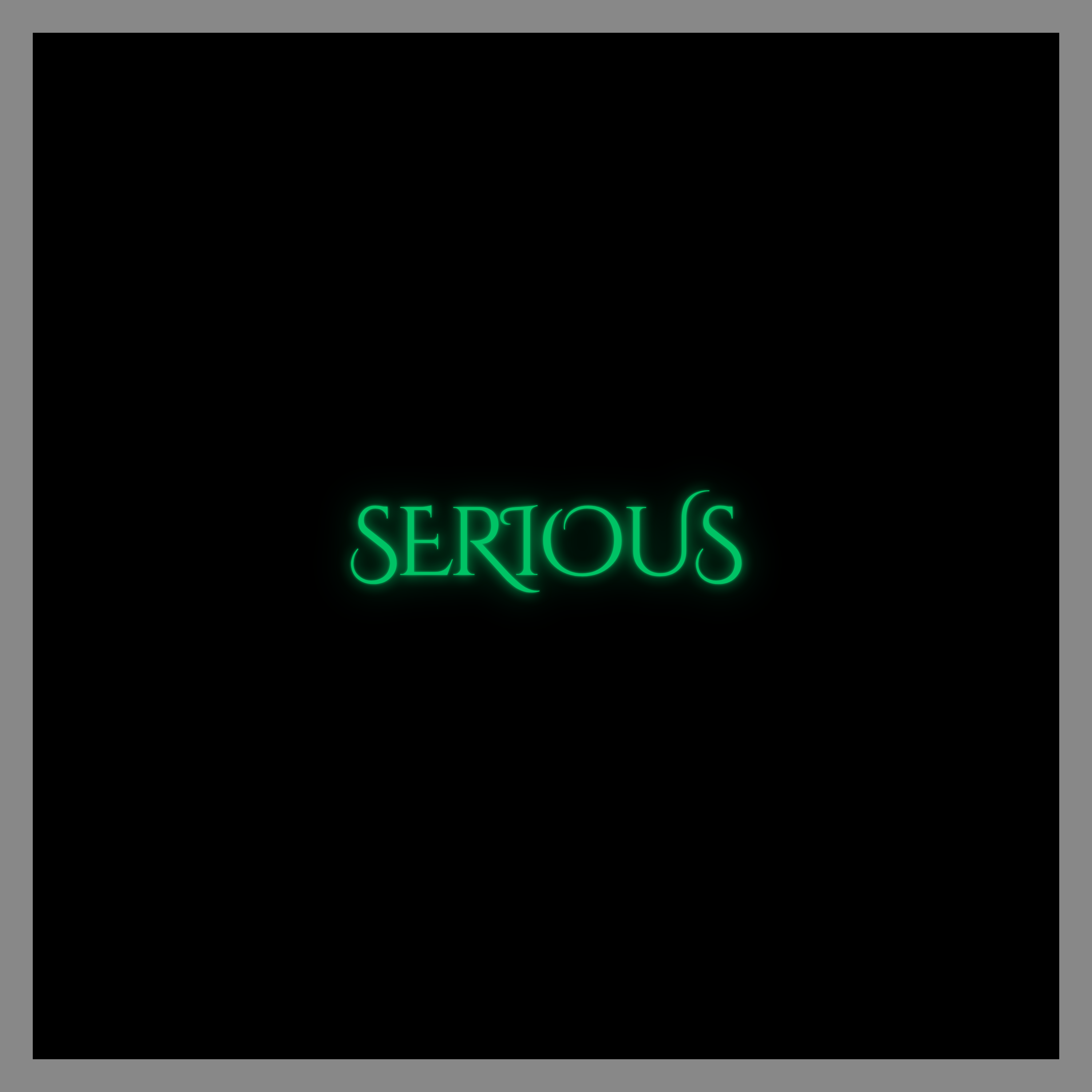 Serious (nightcore) artwork