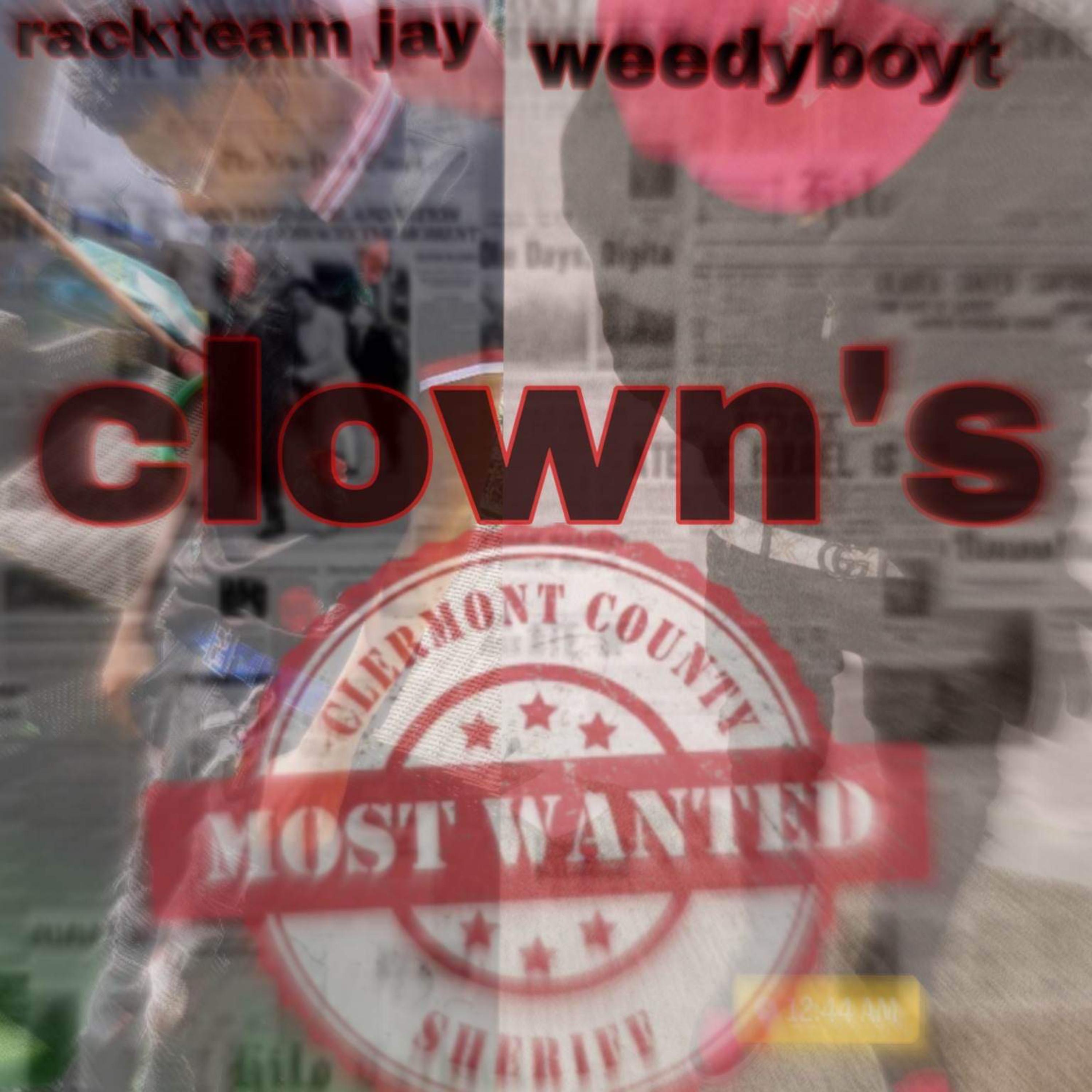 Clown's artwork