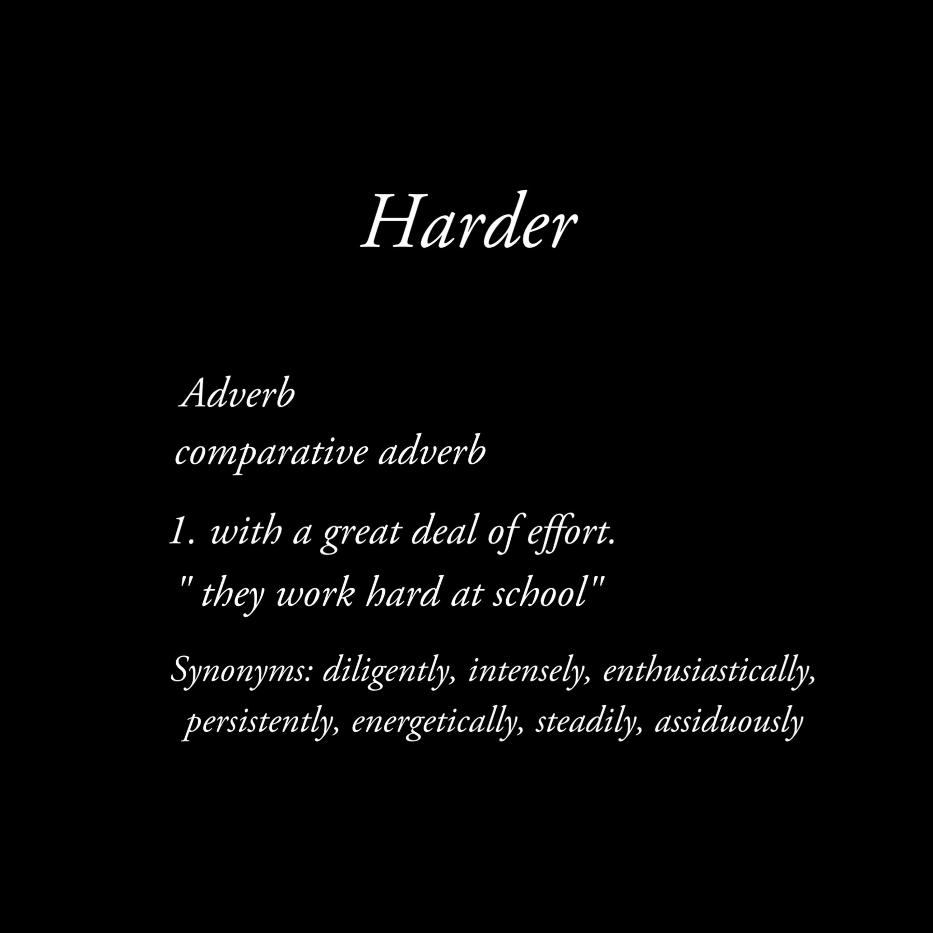 Harder artwork