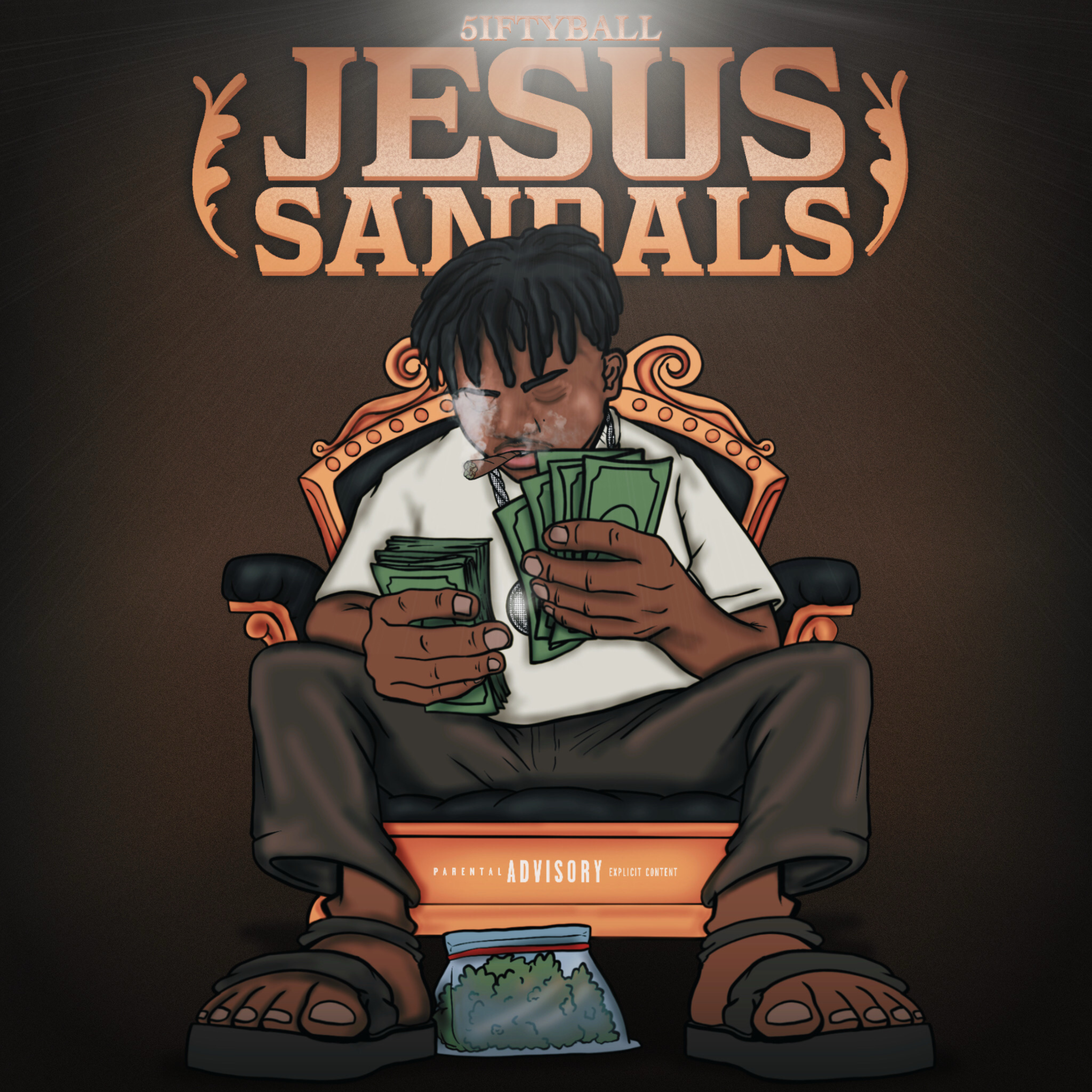 Jesus Sandals artwork