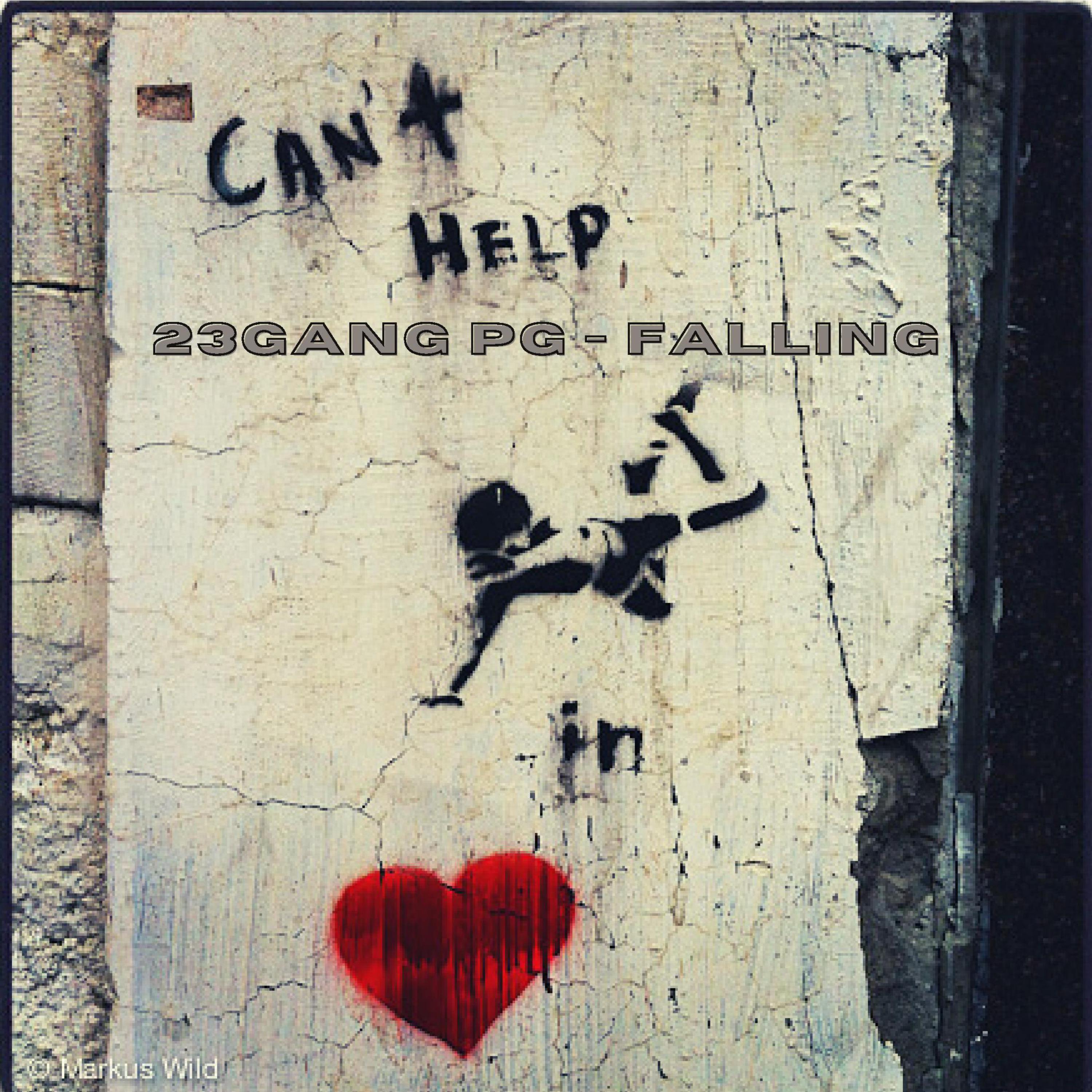 Falling artwork
