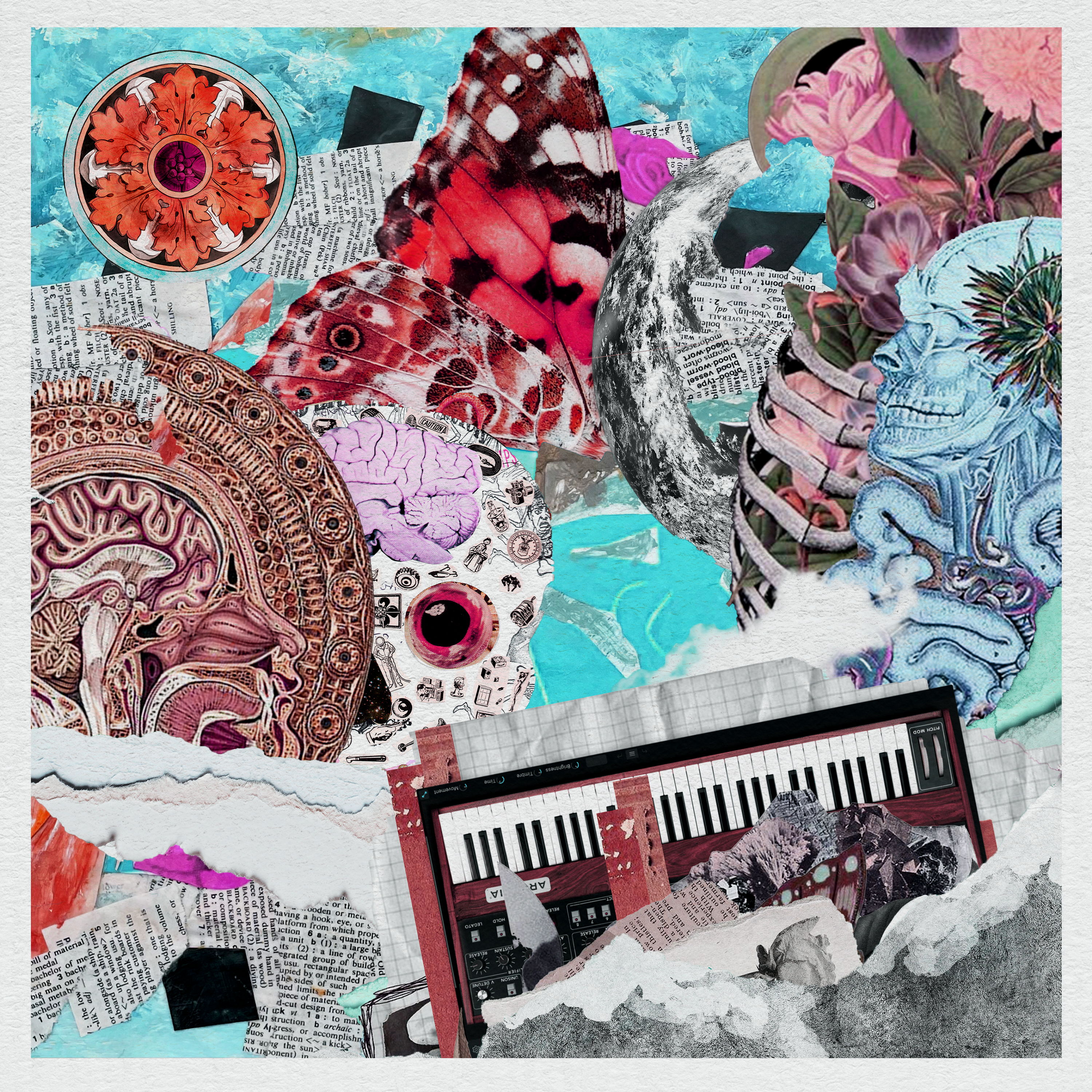 WALKING WITH A SYNTH artwork
