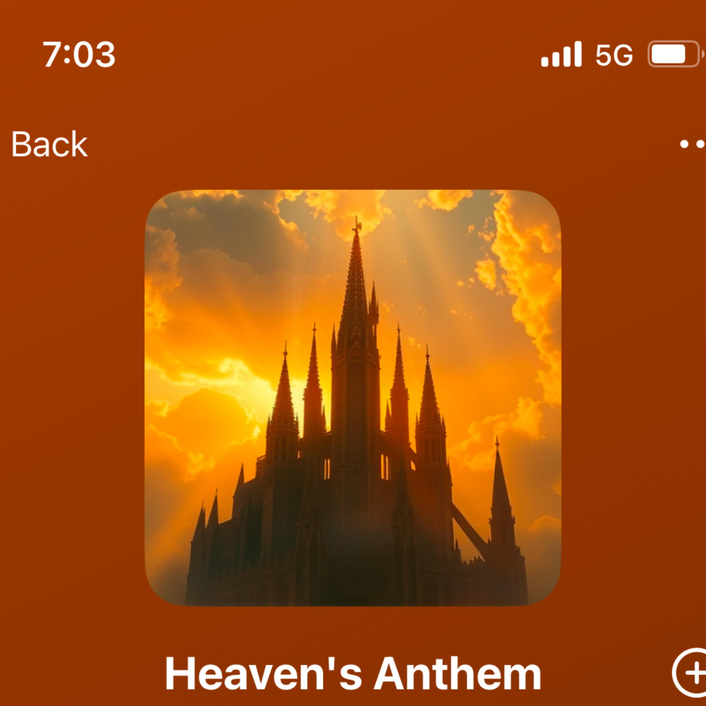 Heaven’s Anthem artwork