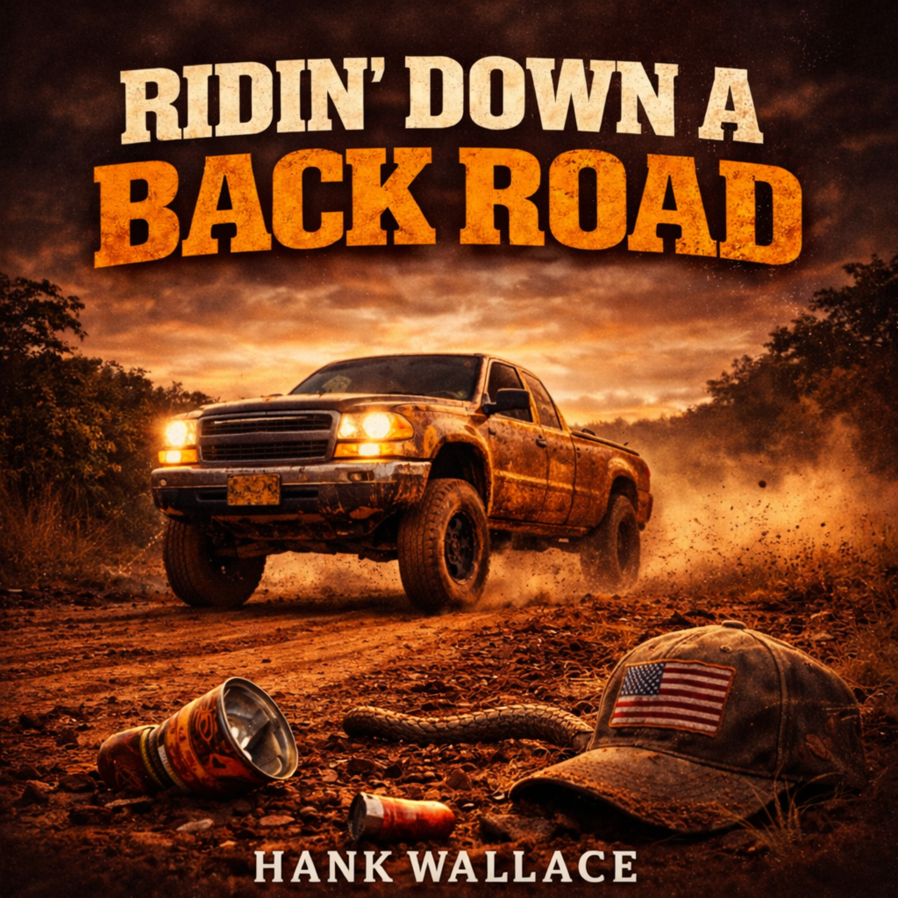 Ridin Down A Backroad artwork