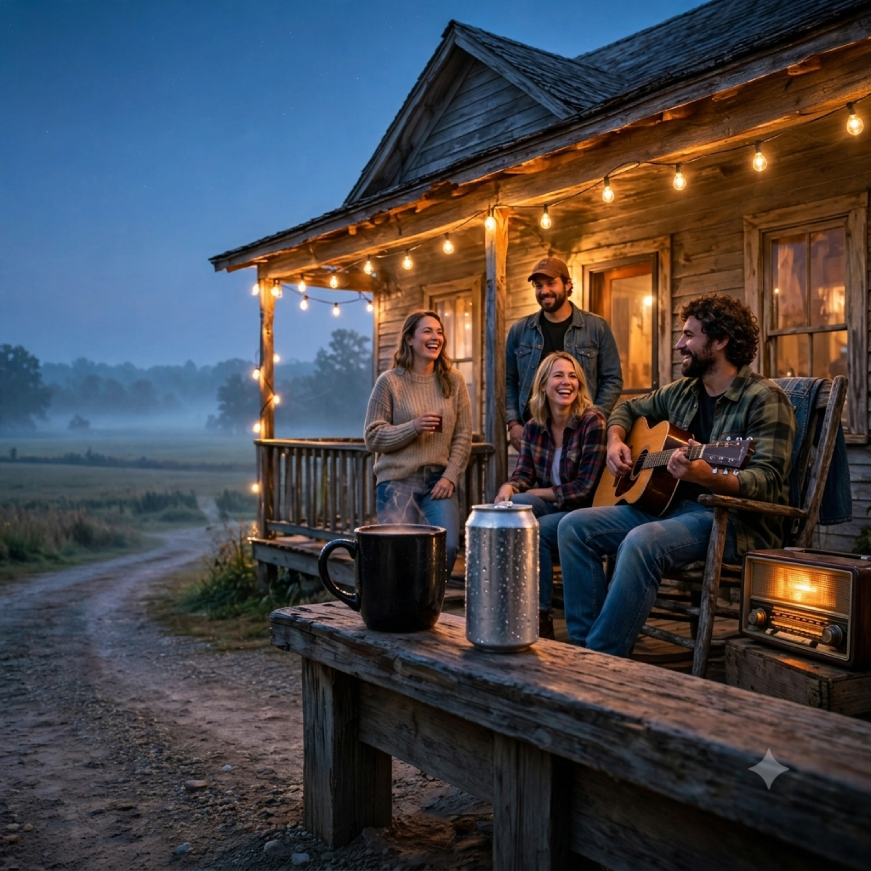 PORCH LIGHT GOLD by Tim Anderson Lyrics cover art