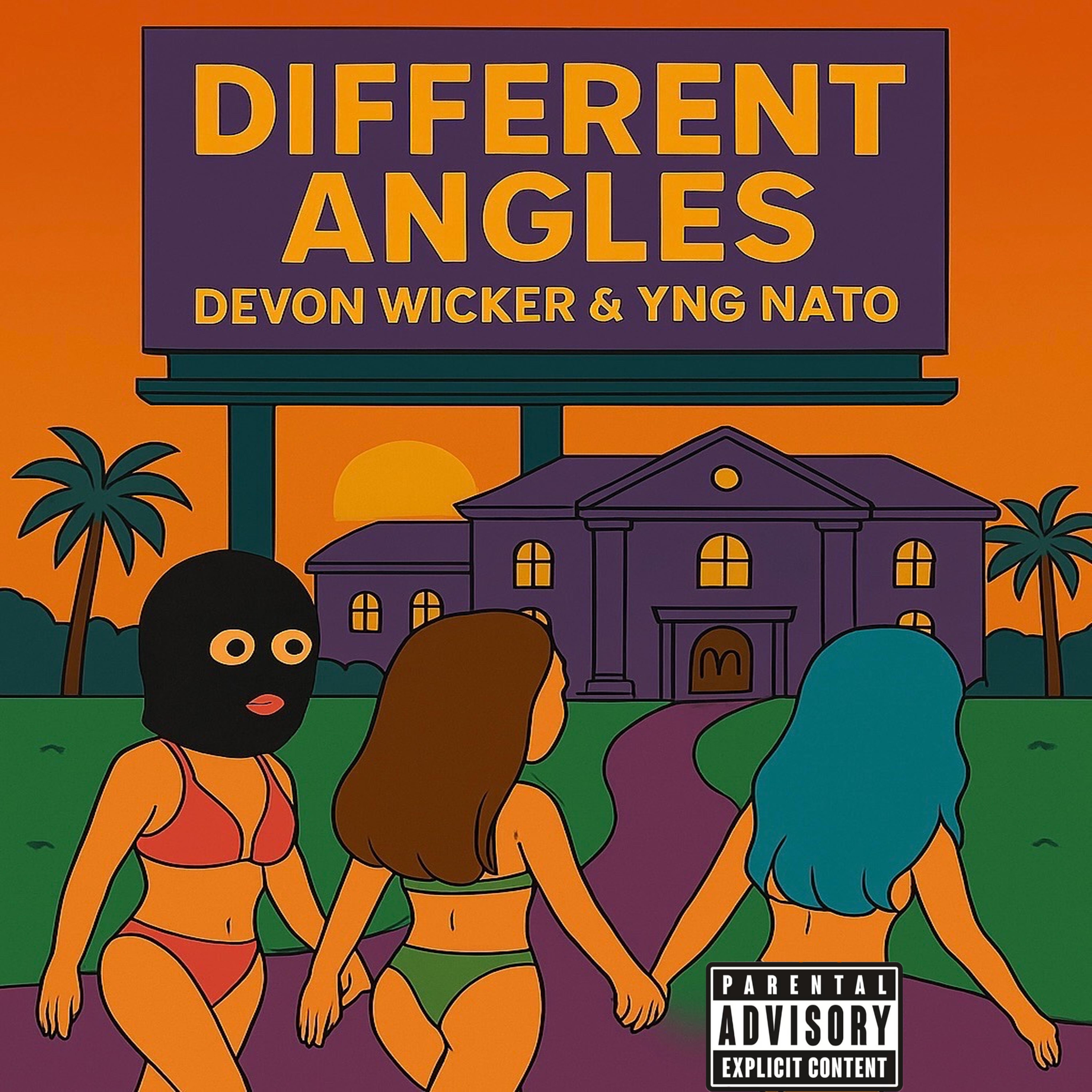DIFFERENT ANGLES artwork