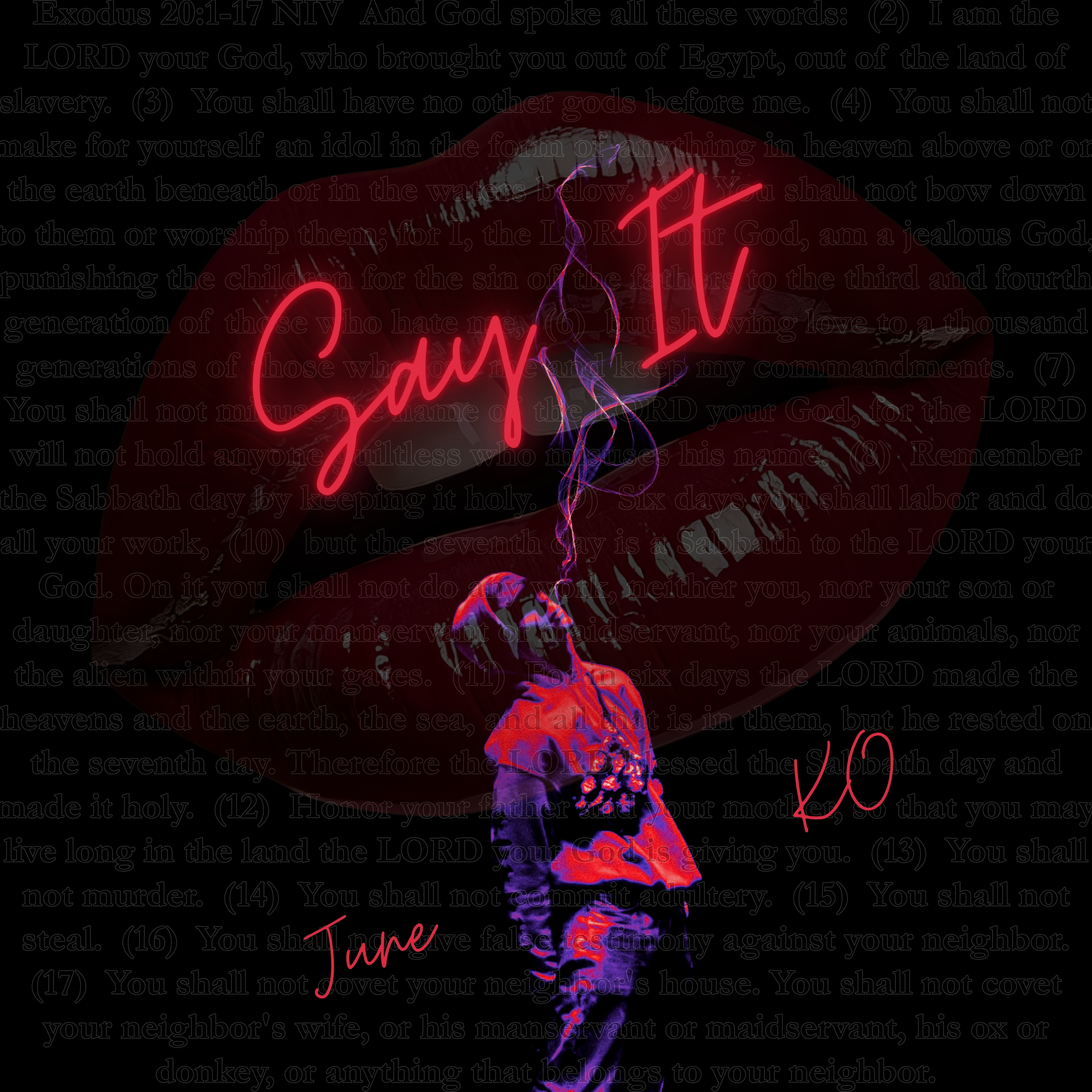 Say It artwork