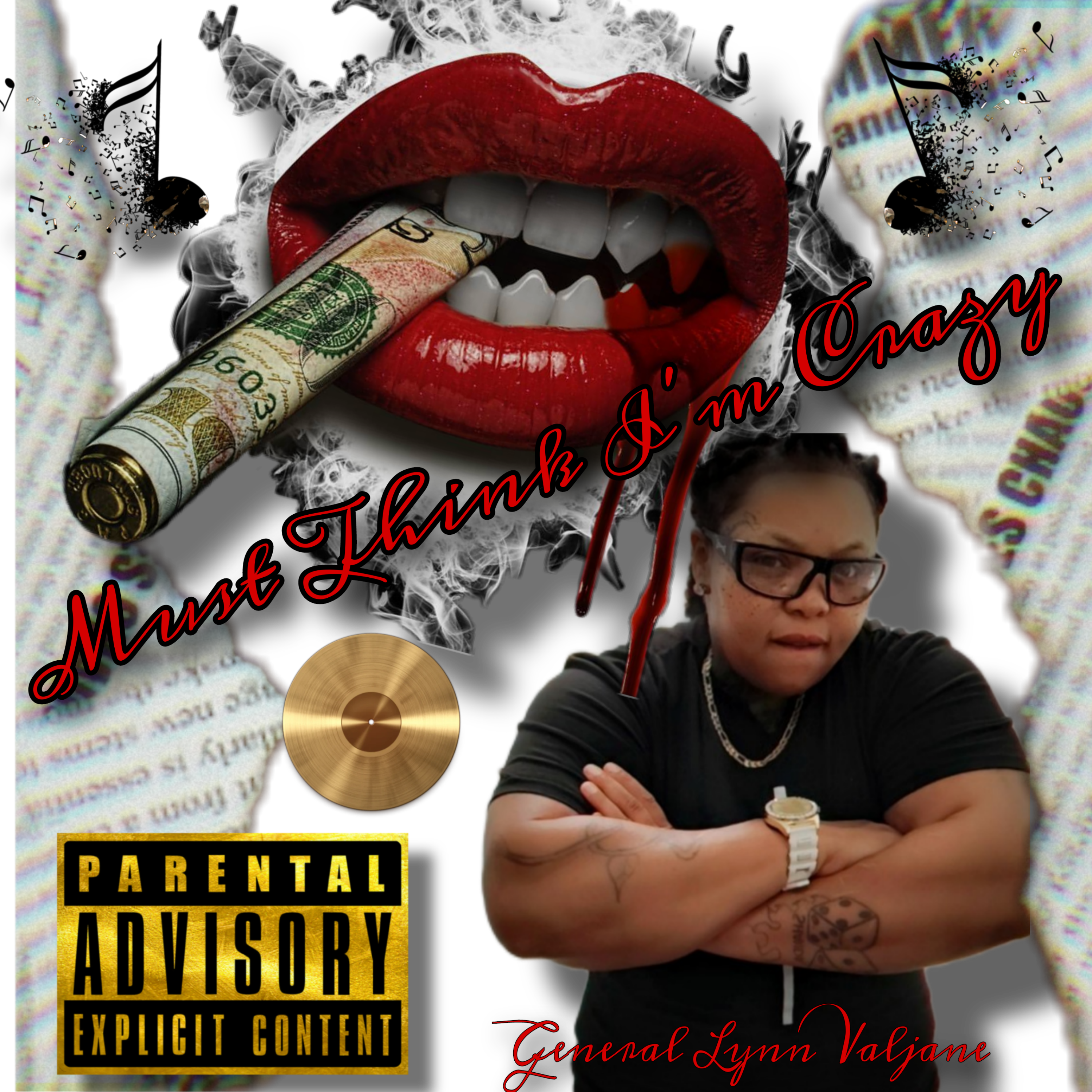 Must Think I'm Crazy artwork