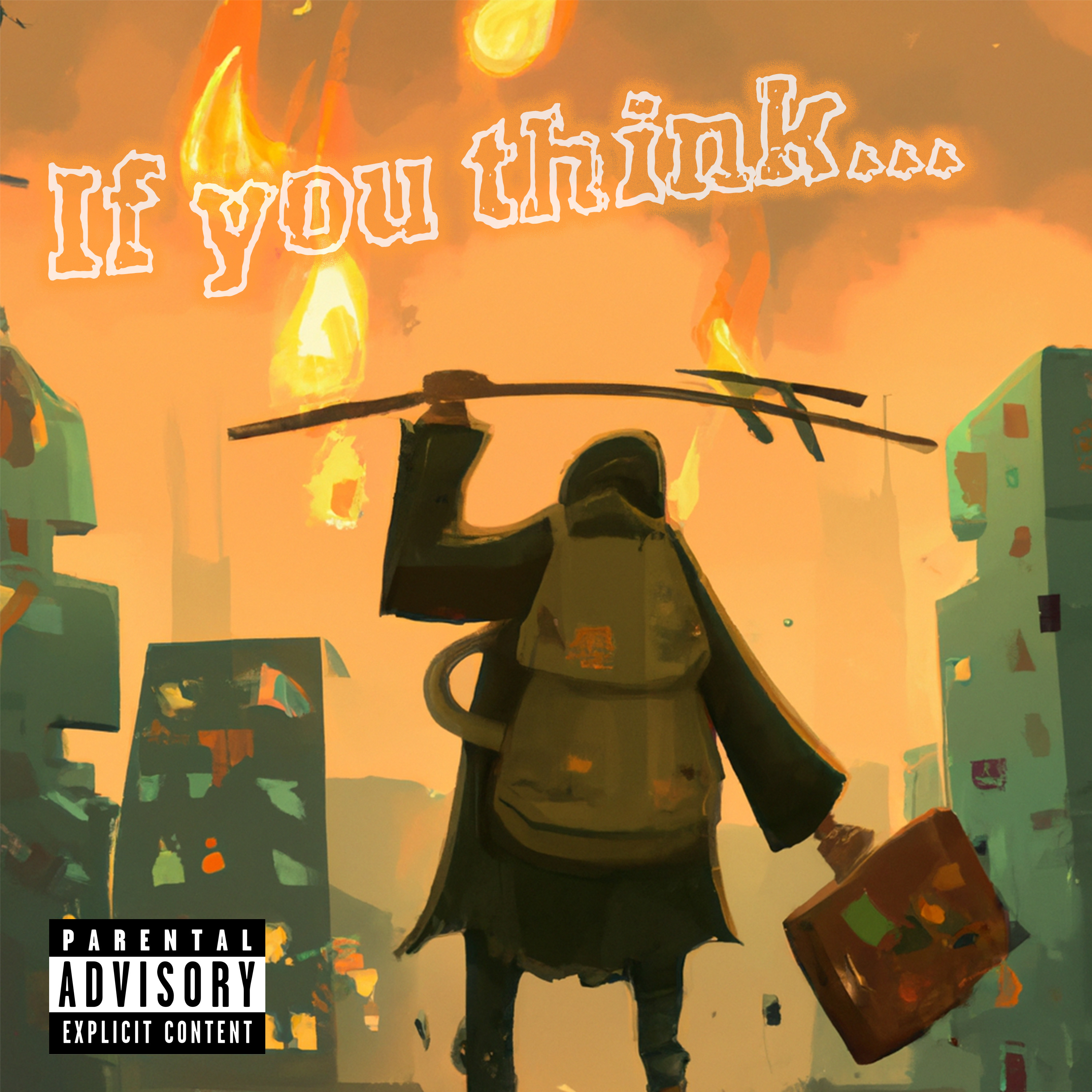 if you think... artwork