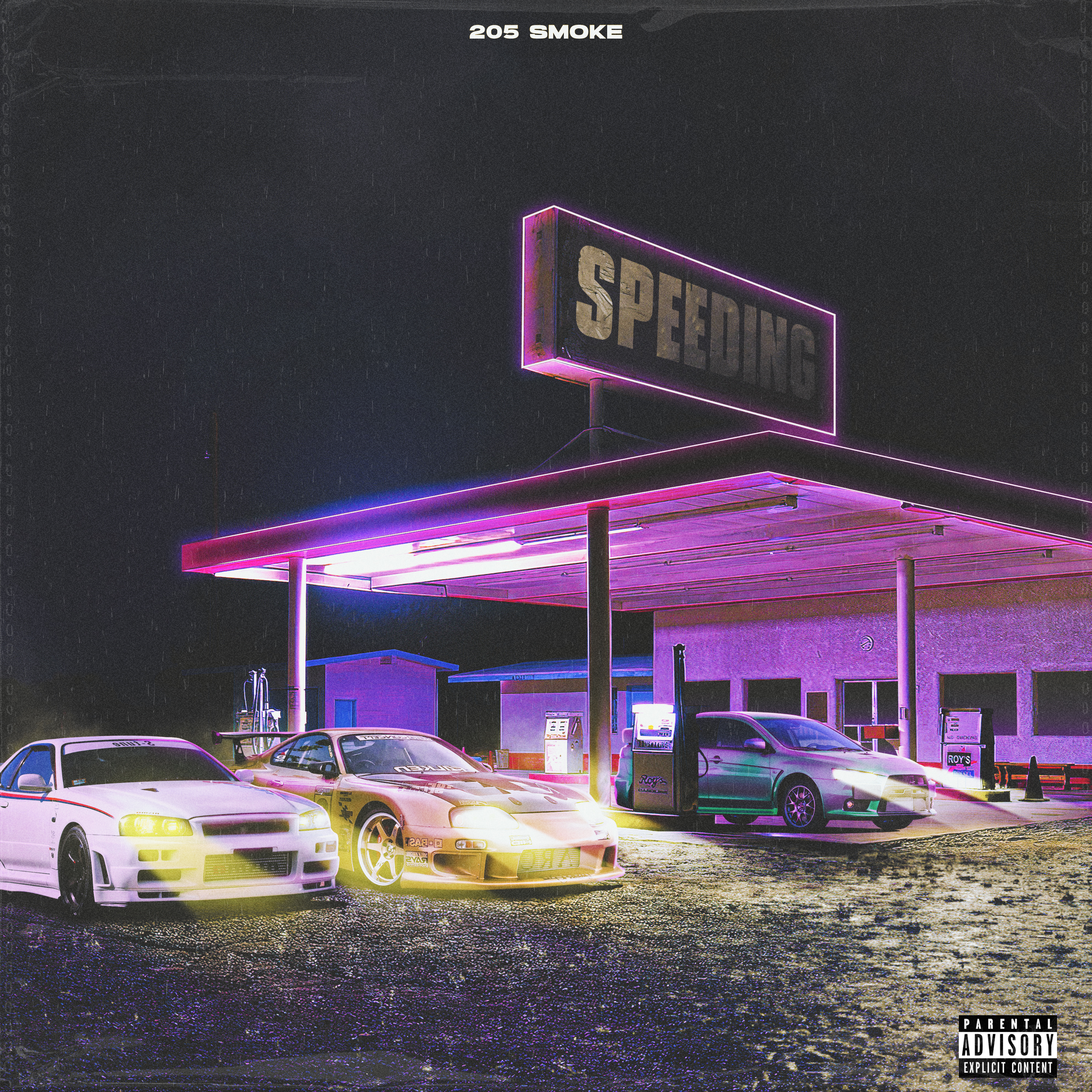 Speeding artwork