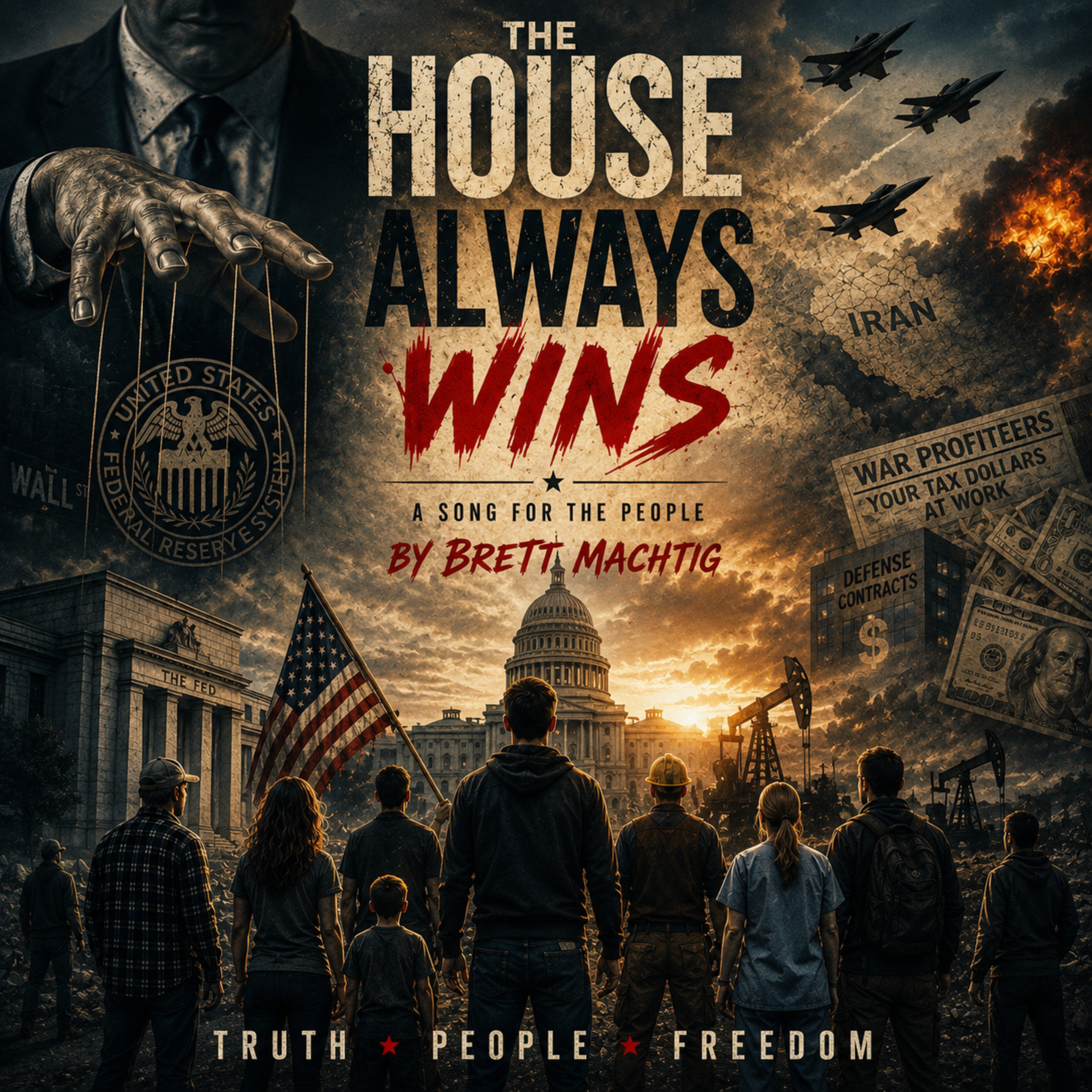 The House Always Wins by Brett Machtig cover art