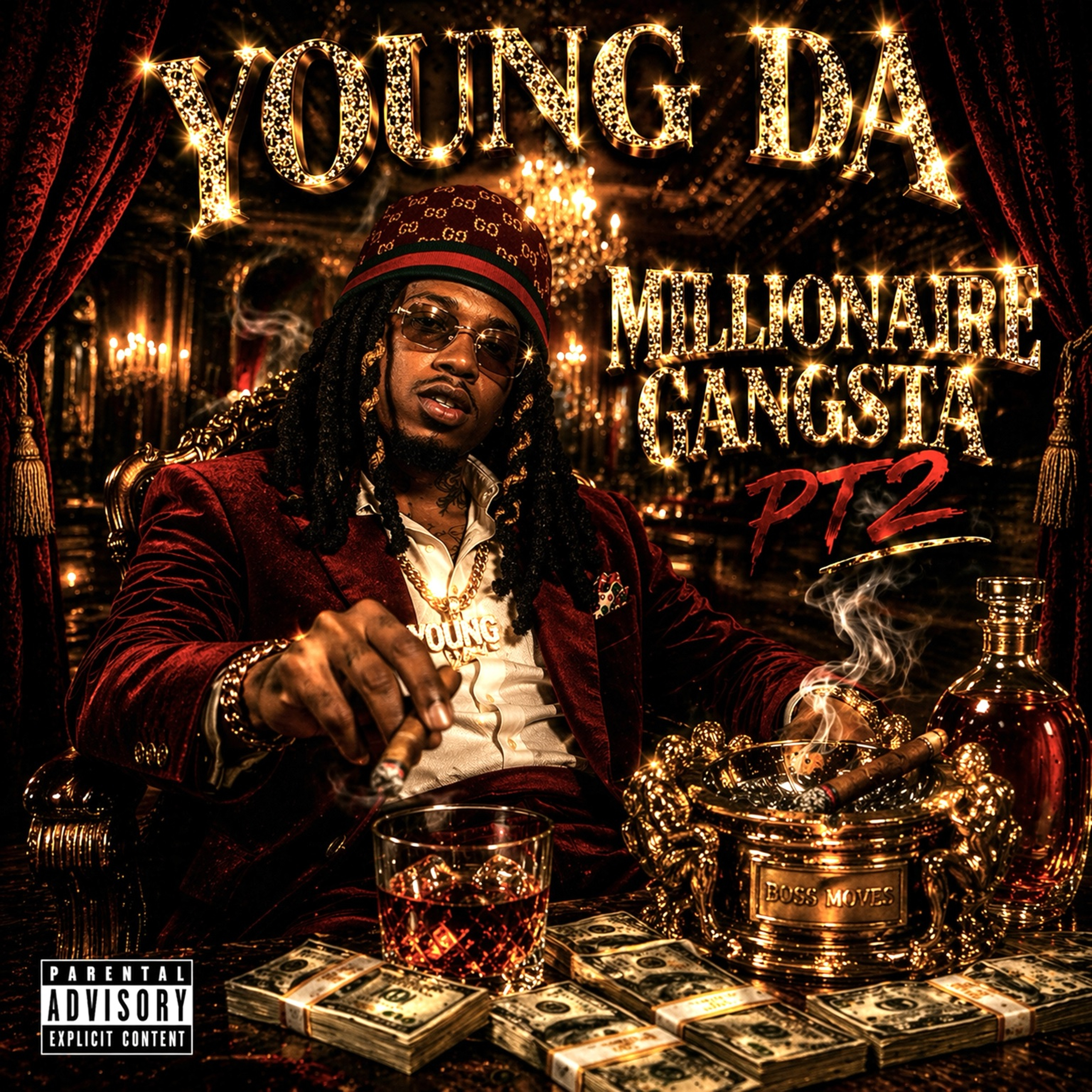 MILLIONAIRE GANGSTA PT.2 by Young Da cover art