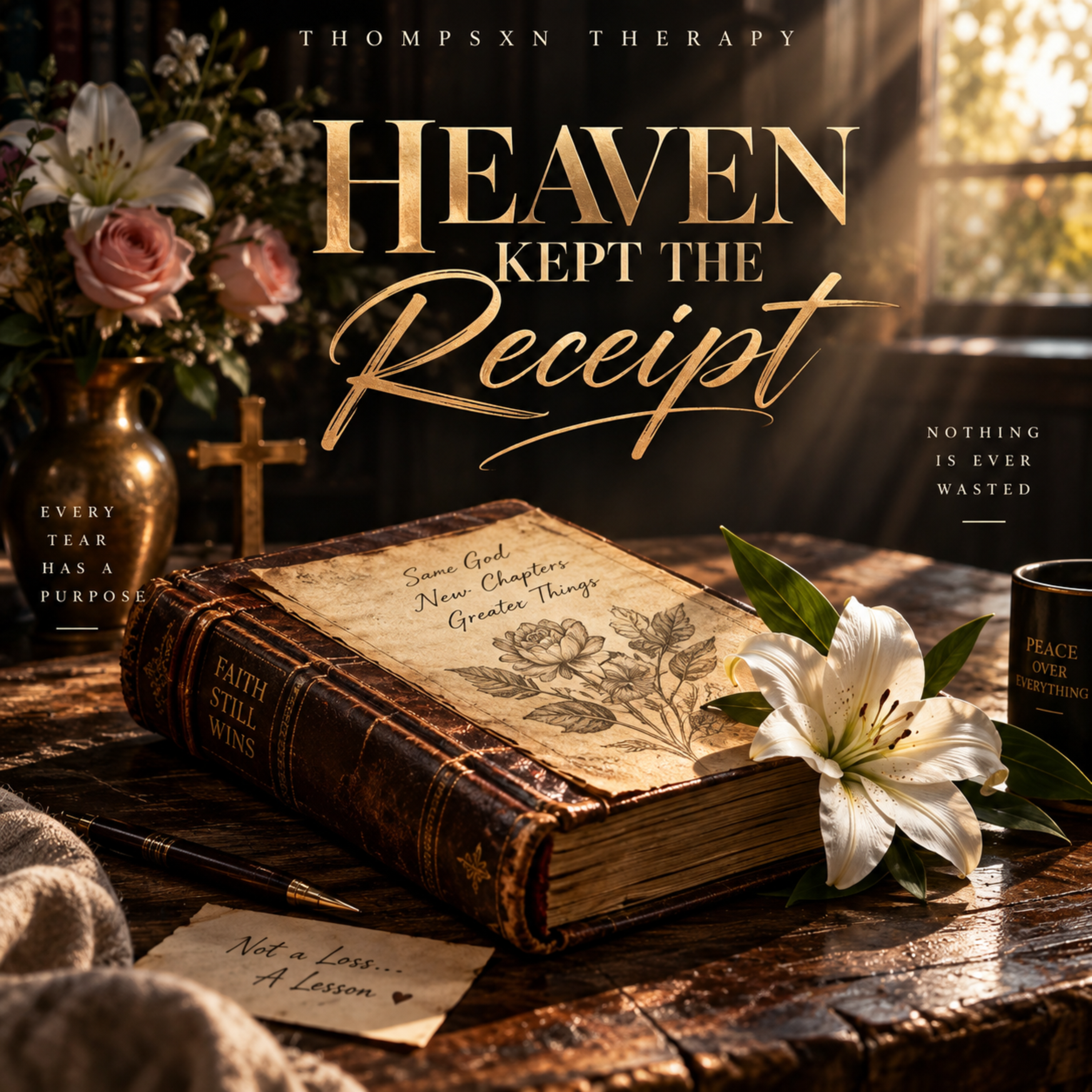 Heaven Kept The Receipt by Thompsxn Therapy cover art
