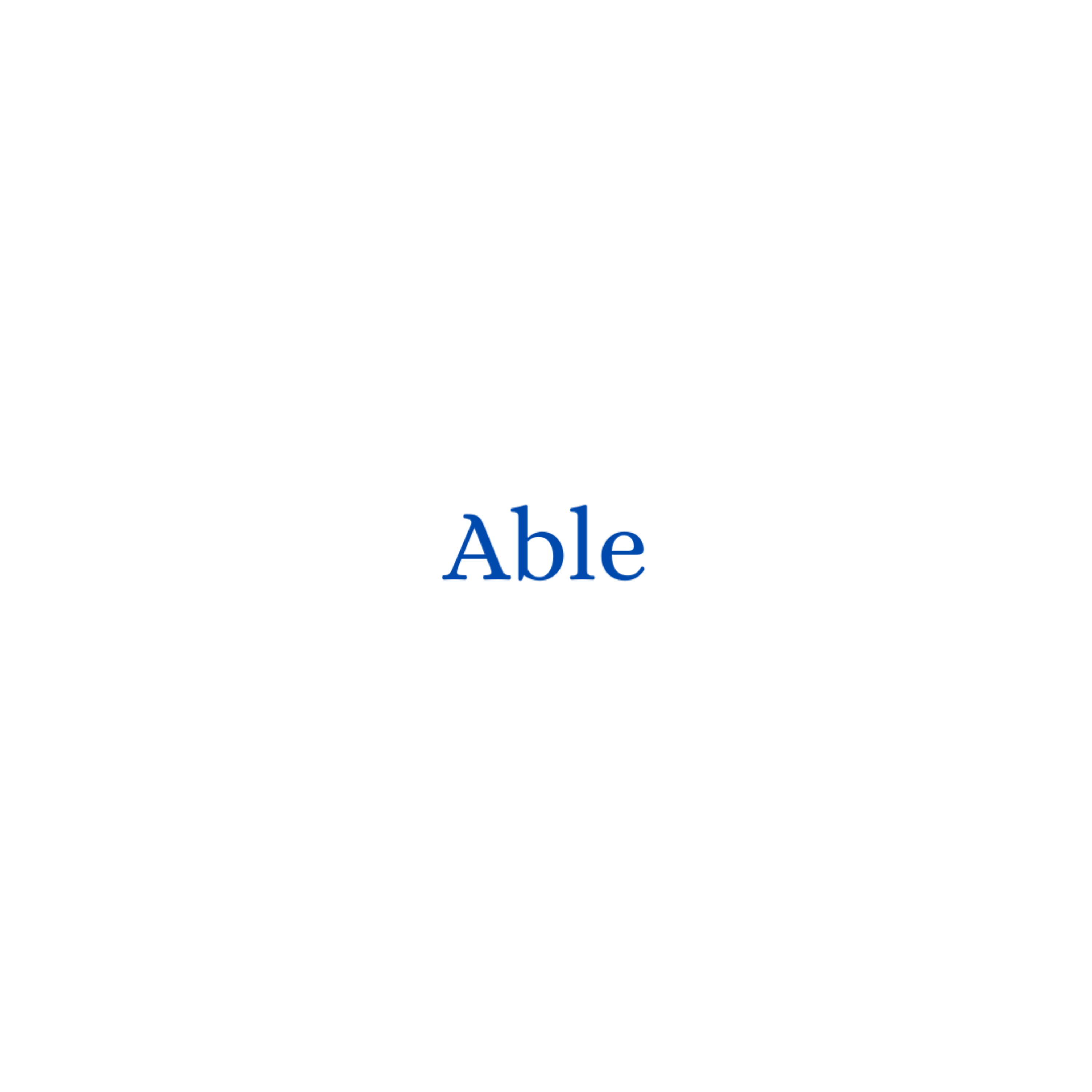 Able artwork