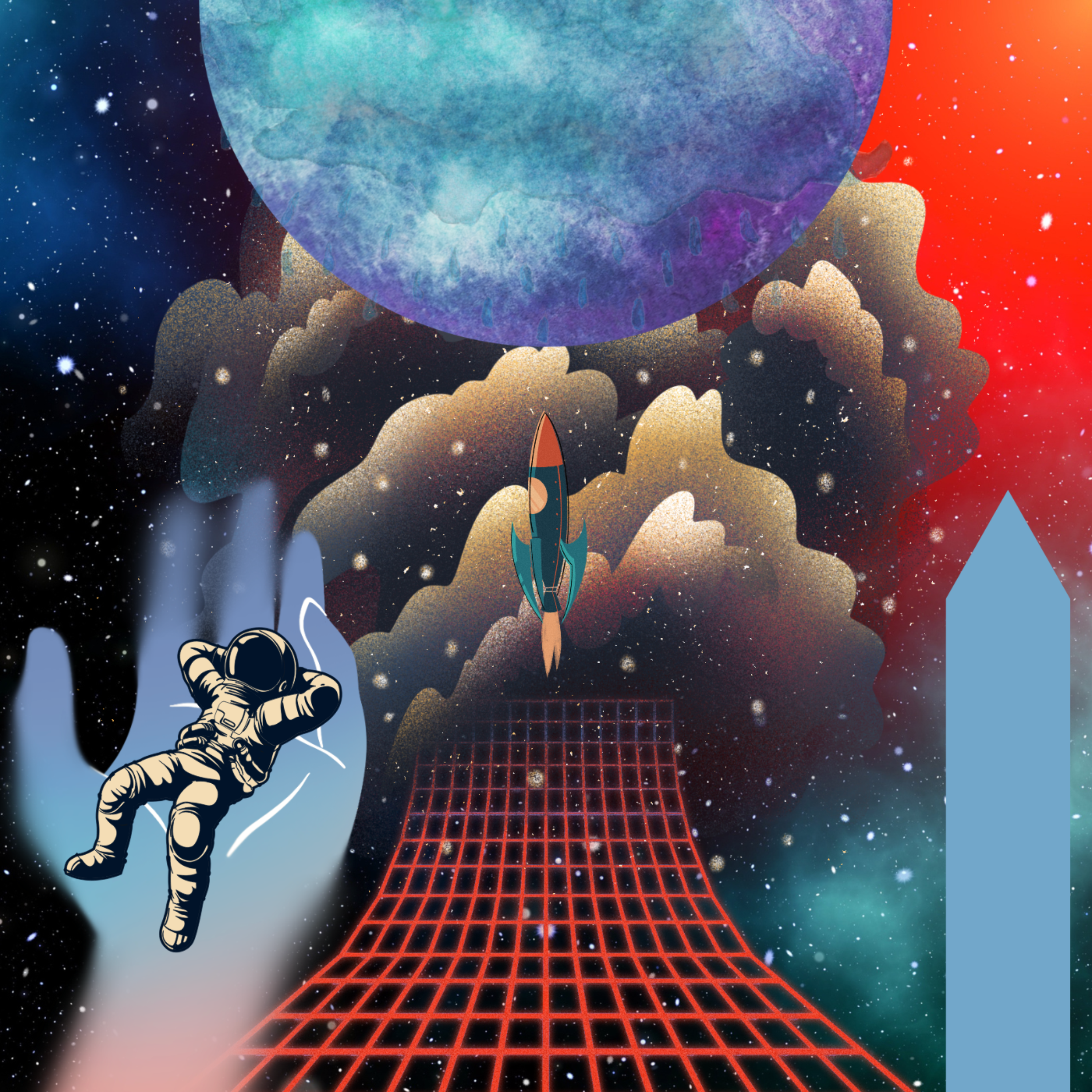 Space Rain Nostalgia artwork
