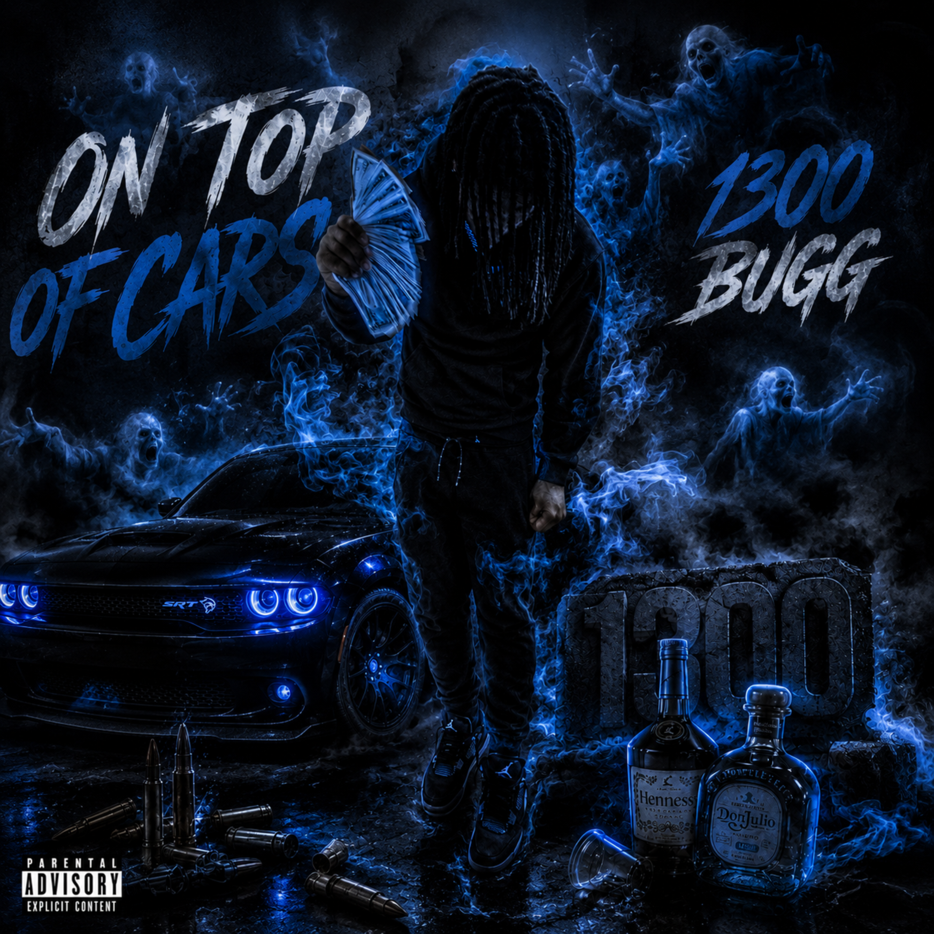 On Top Of Cars by 1300 Bugg cover art