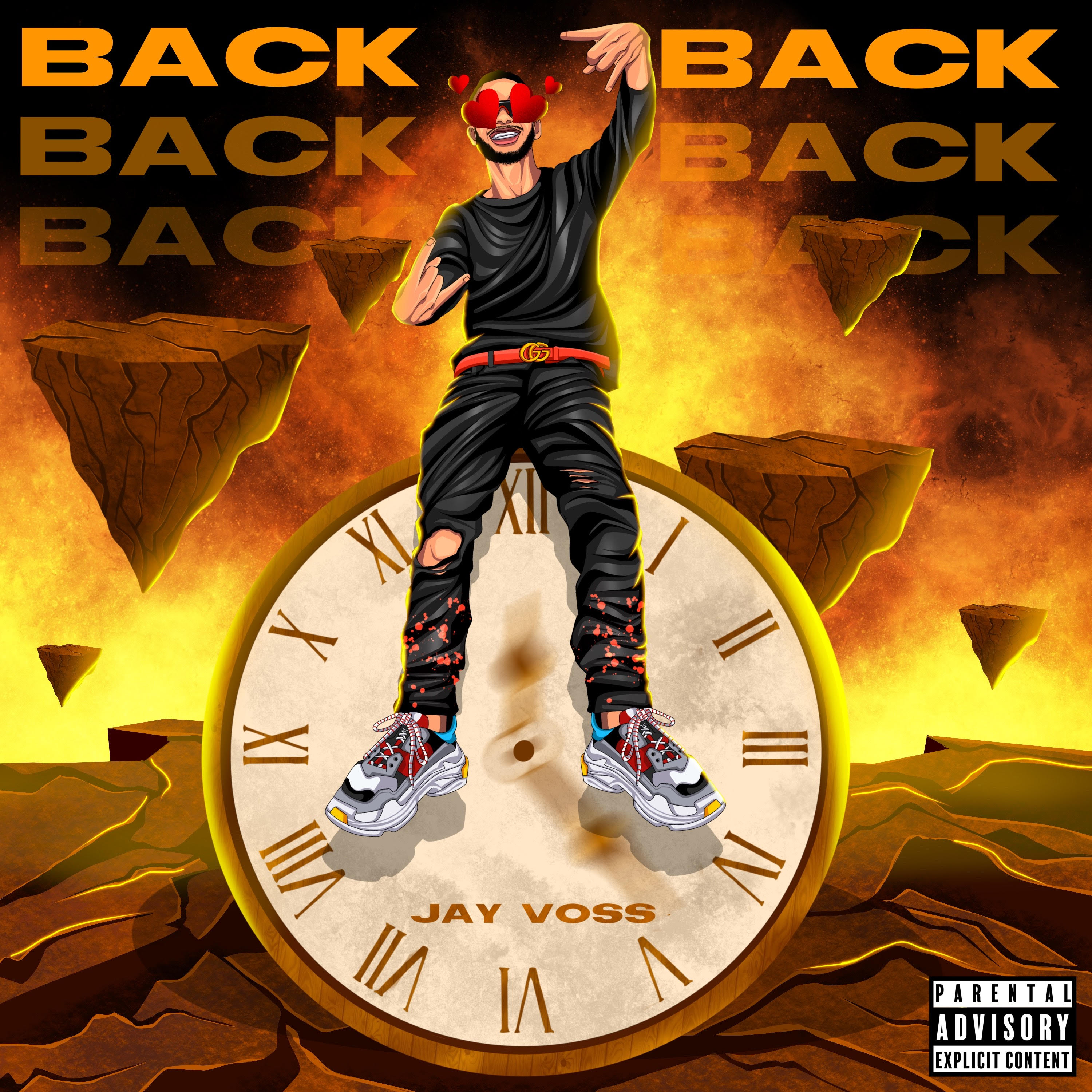 Back in time artwork