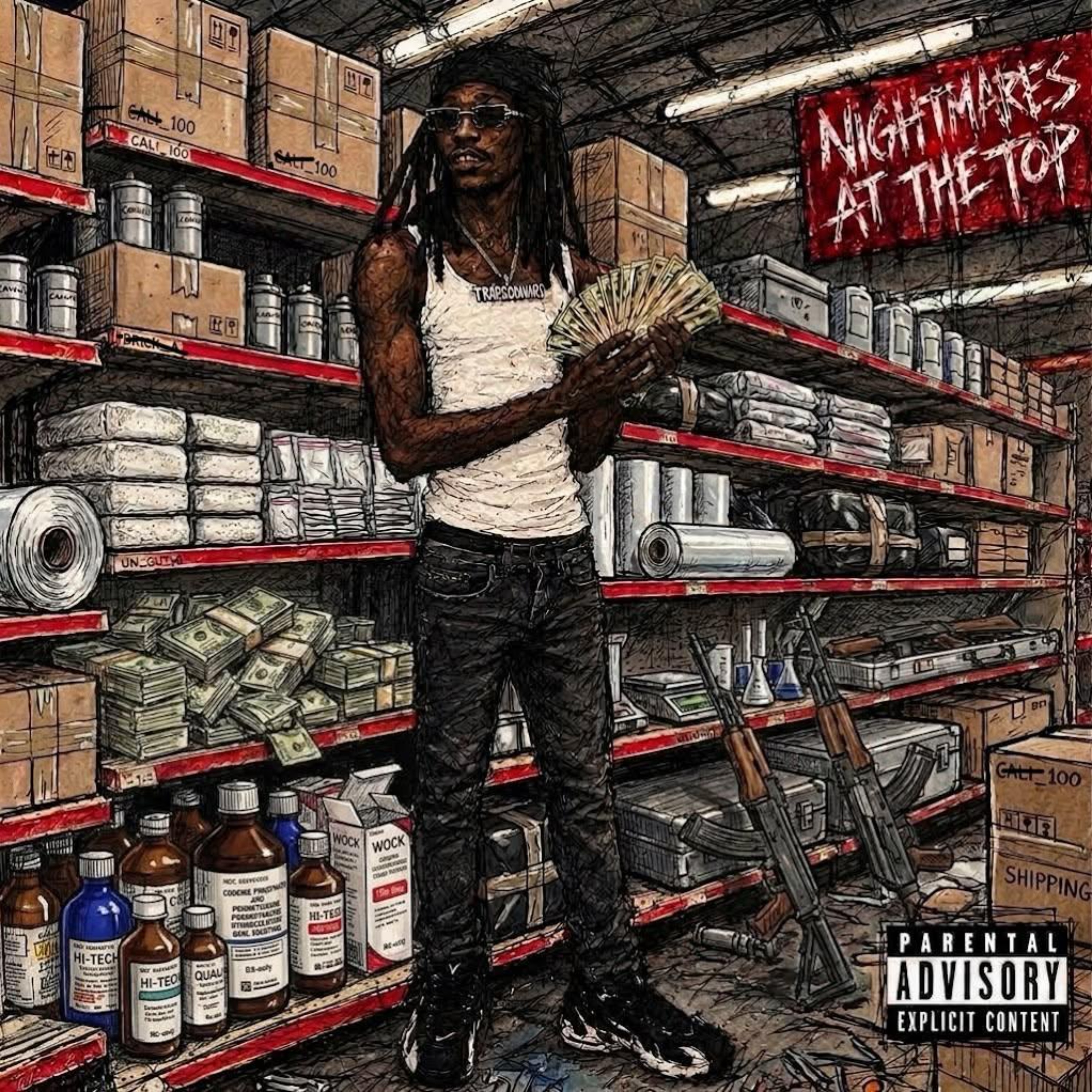 Nightmares at the top by Trapgodnari cover art