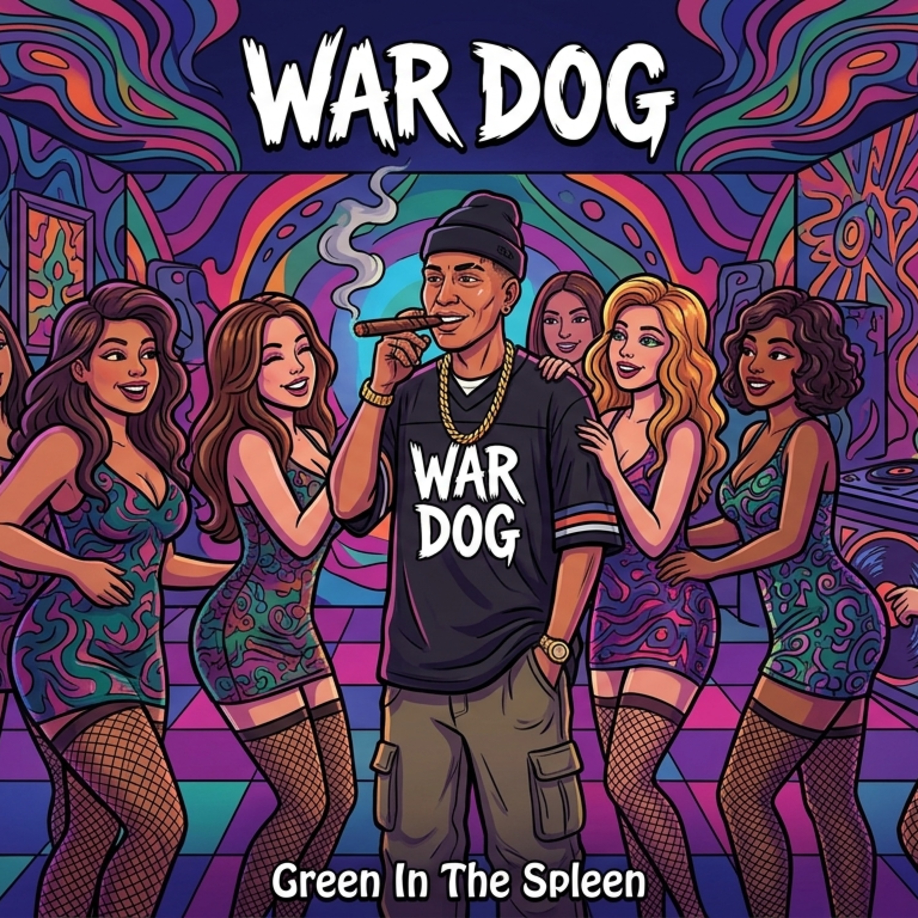 Green In The Spleen by War Dog cover art