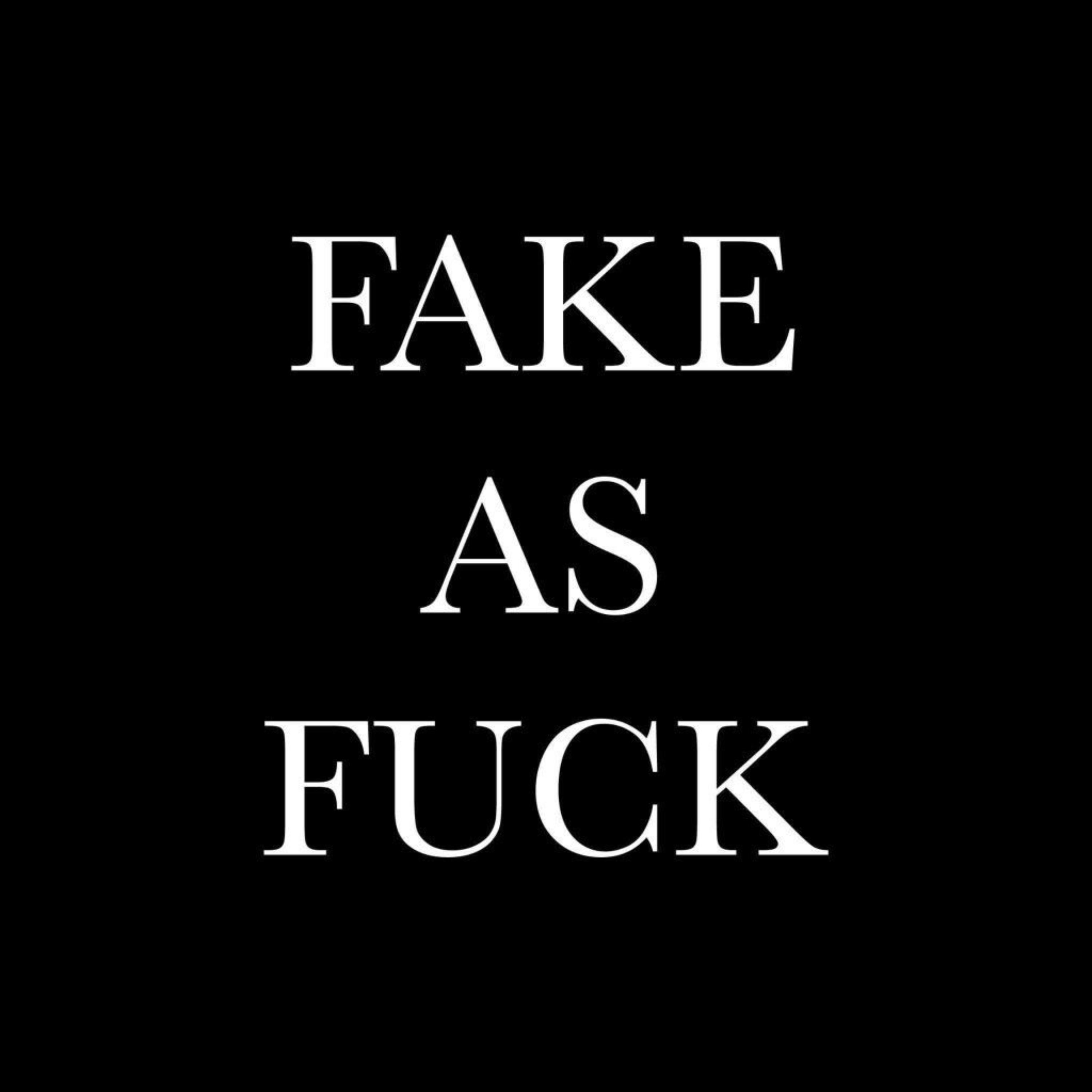 Fake As Fuck artwork