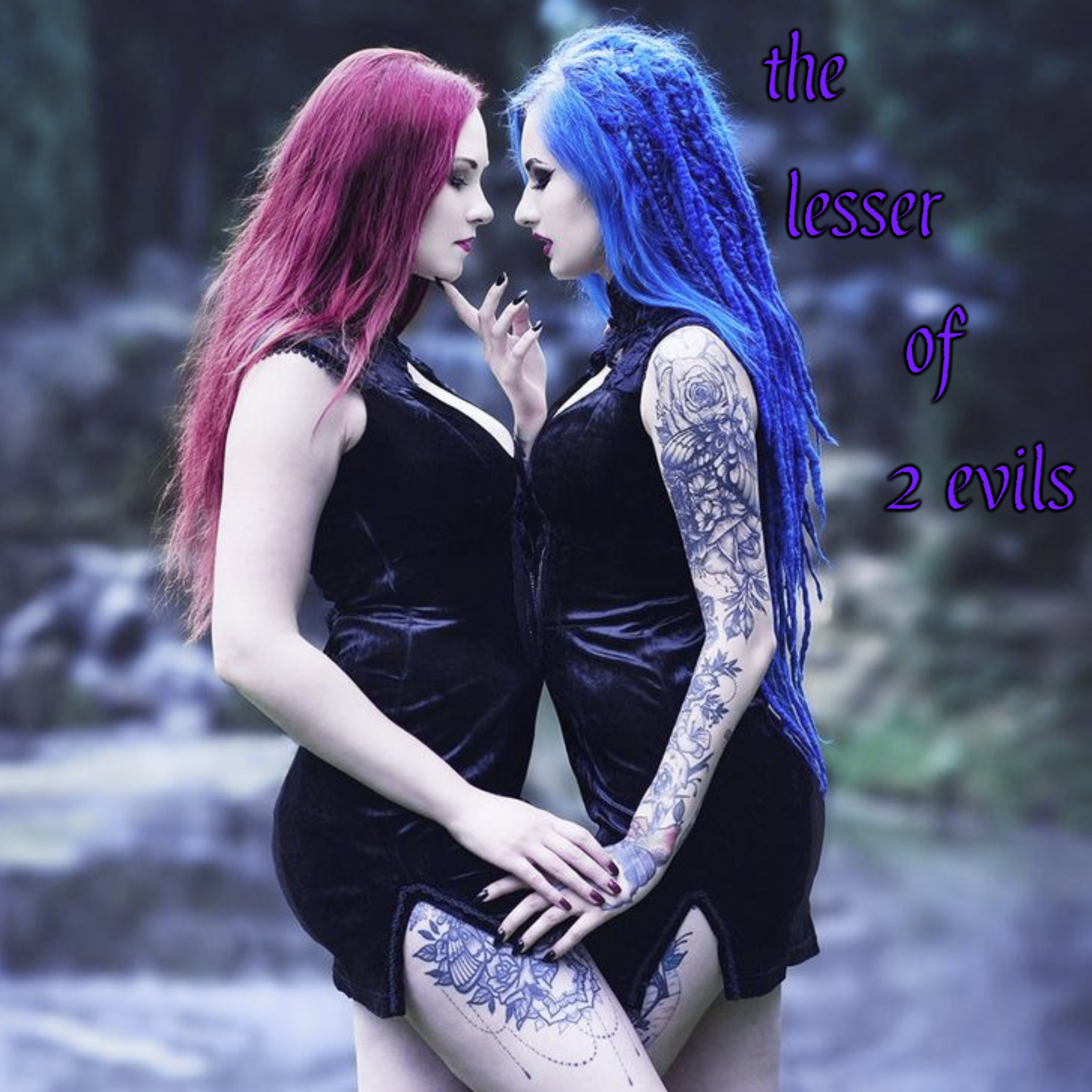 the lesser of 2 evils artwork