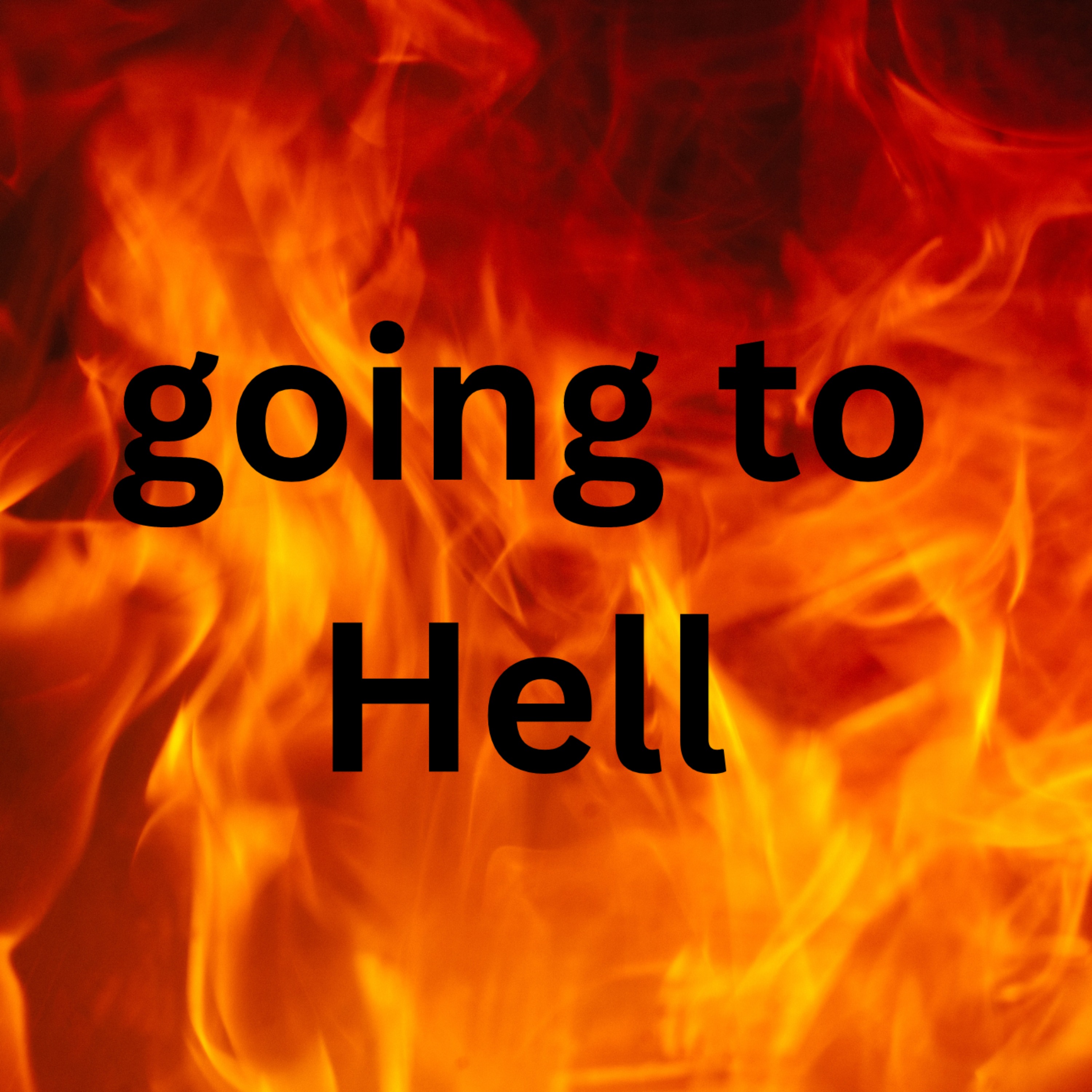 going to hell artwork