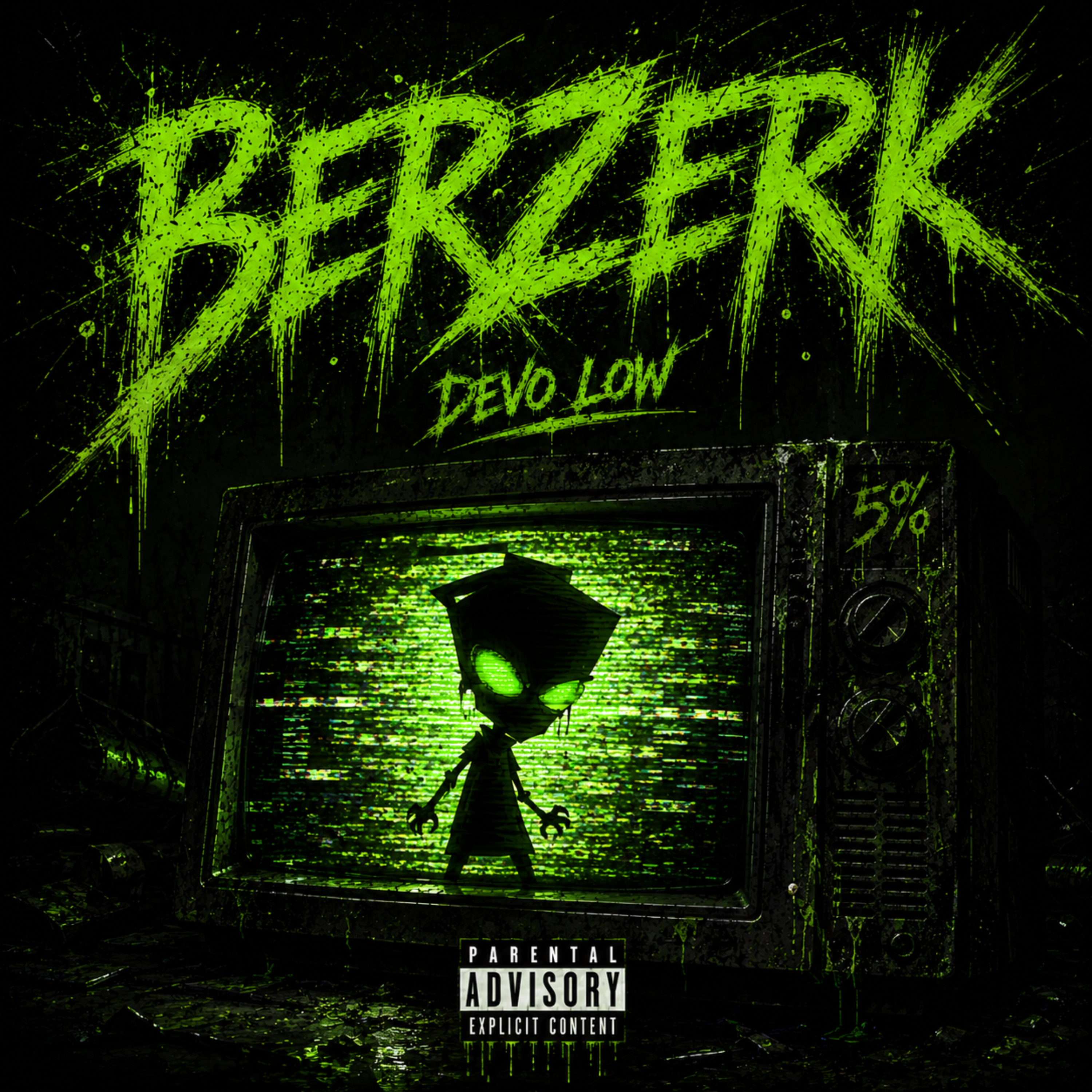 Berzerk by Devo Low cover art