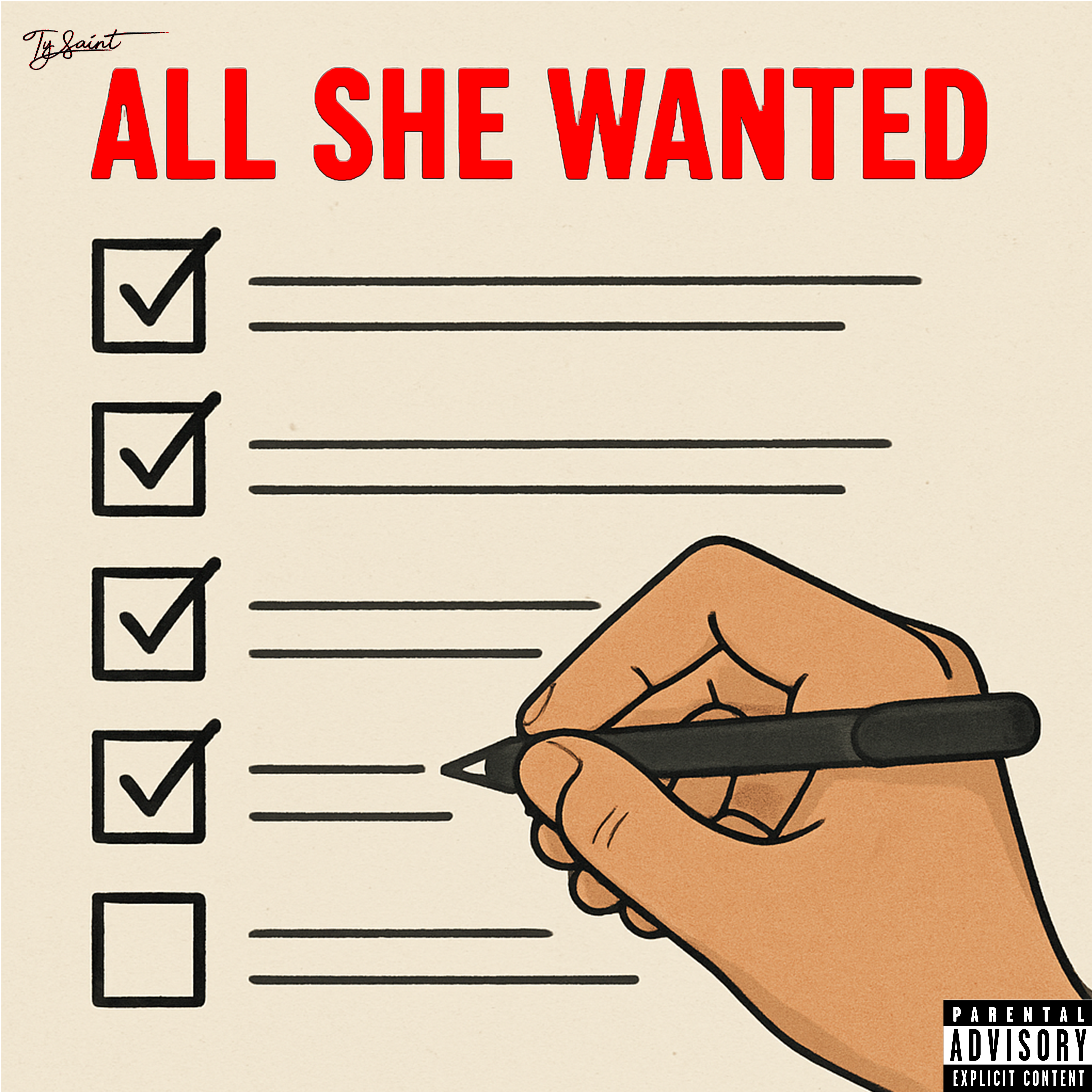 All She Wanted artwork