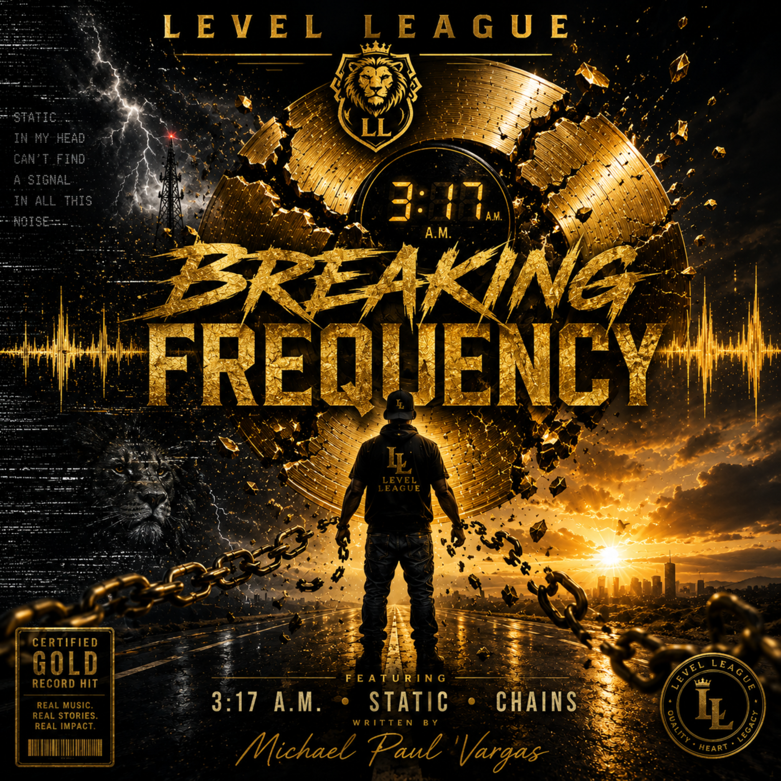 Breaking Frequency by Level League cover art