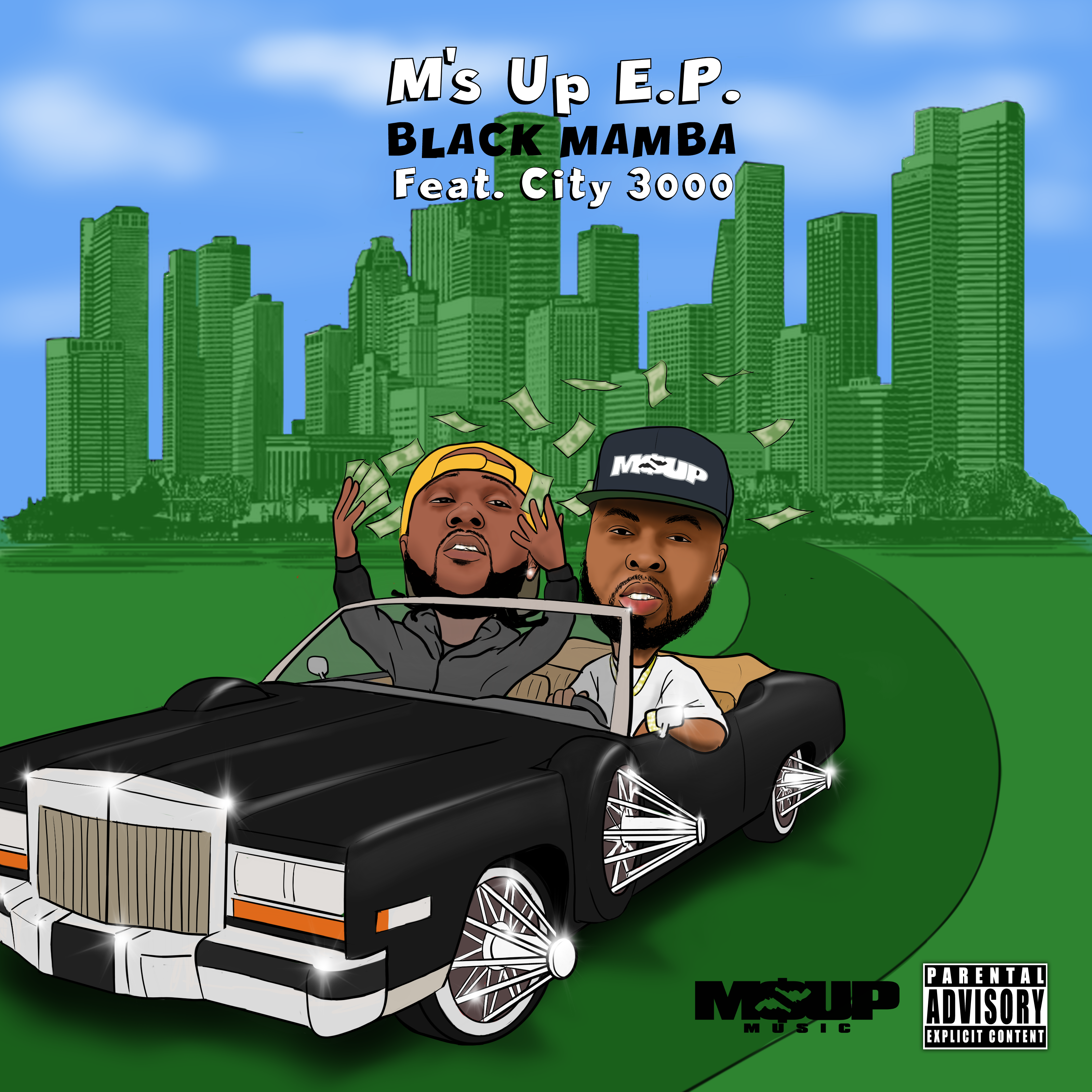 Black Mamba by M's Up E.P. cover art