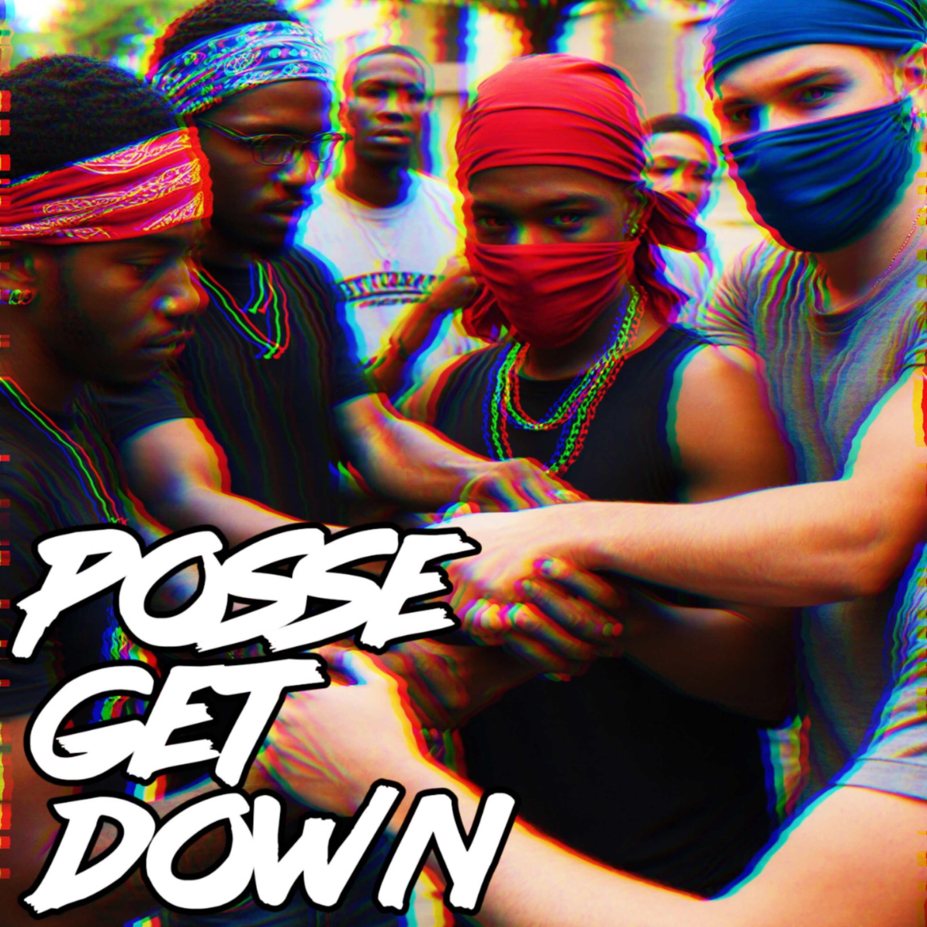 Posse Get Down (White And Brown) by R1chie Hunter cover art
