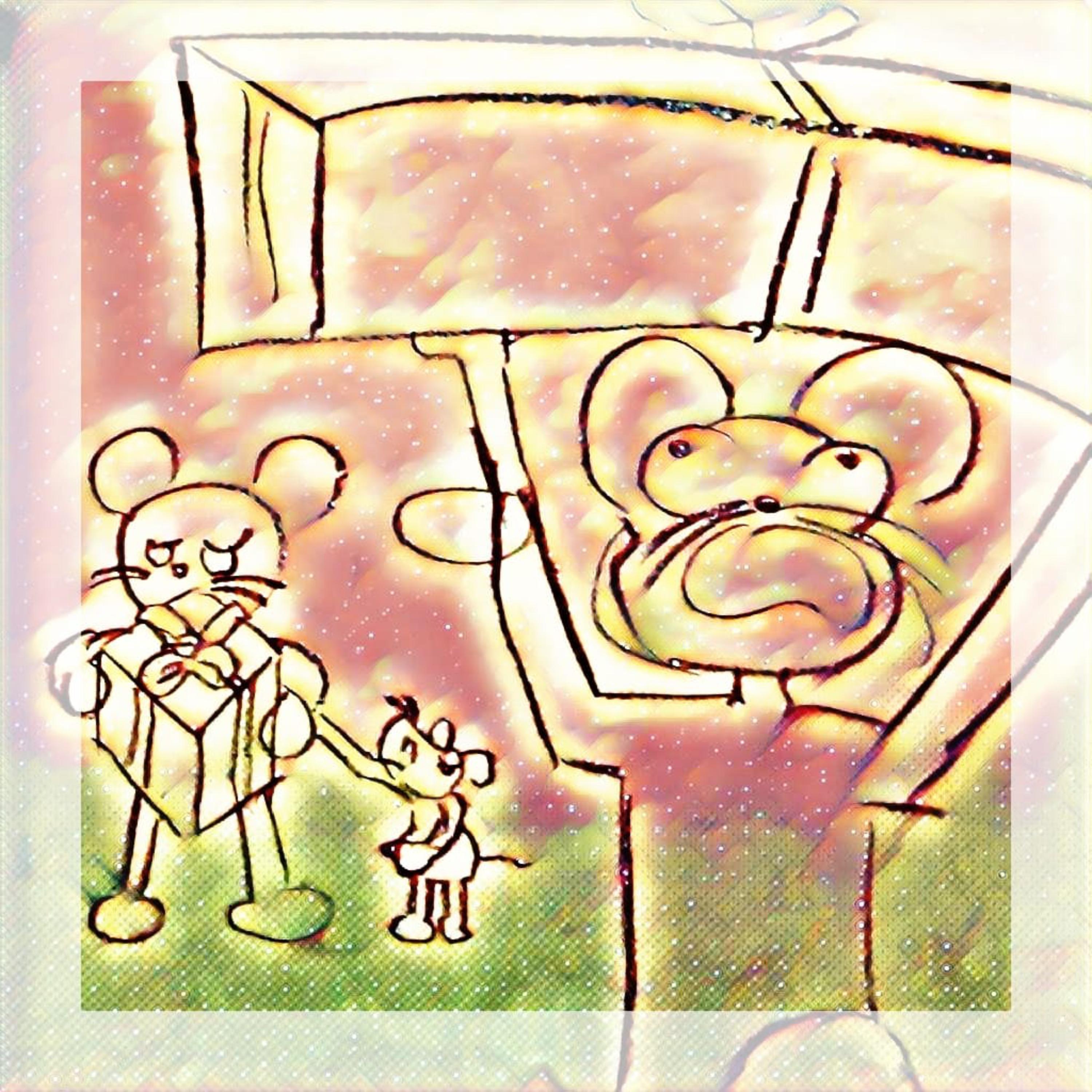Christmas mouse tales artwork