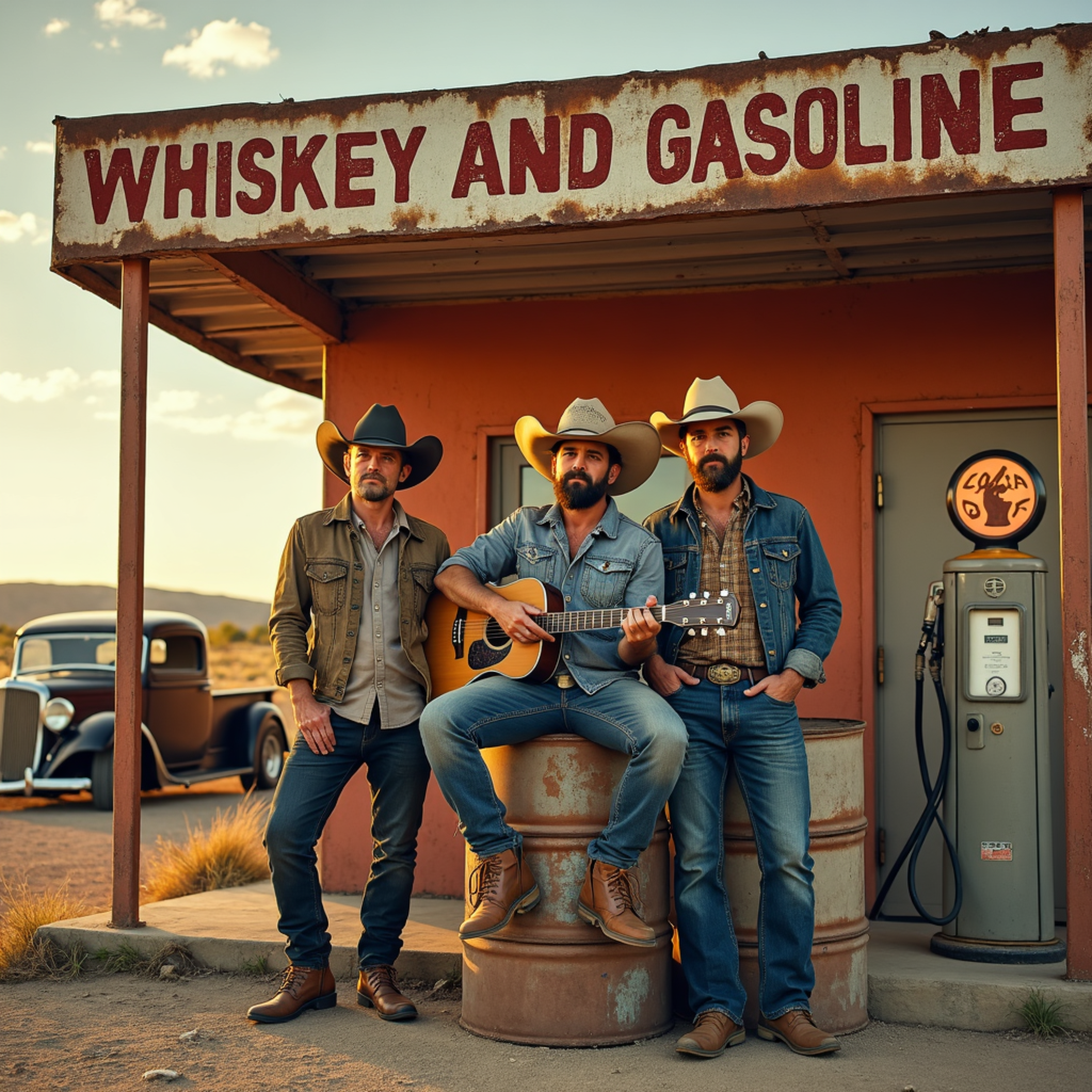 Whiskey And Gasoline artwork
