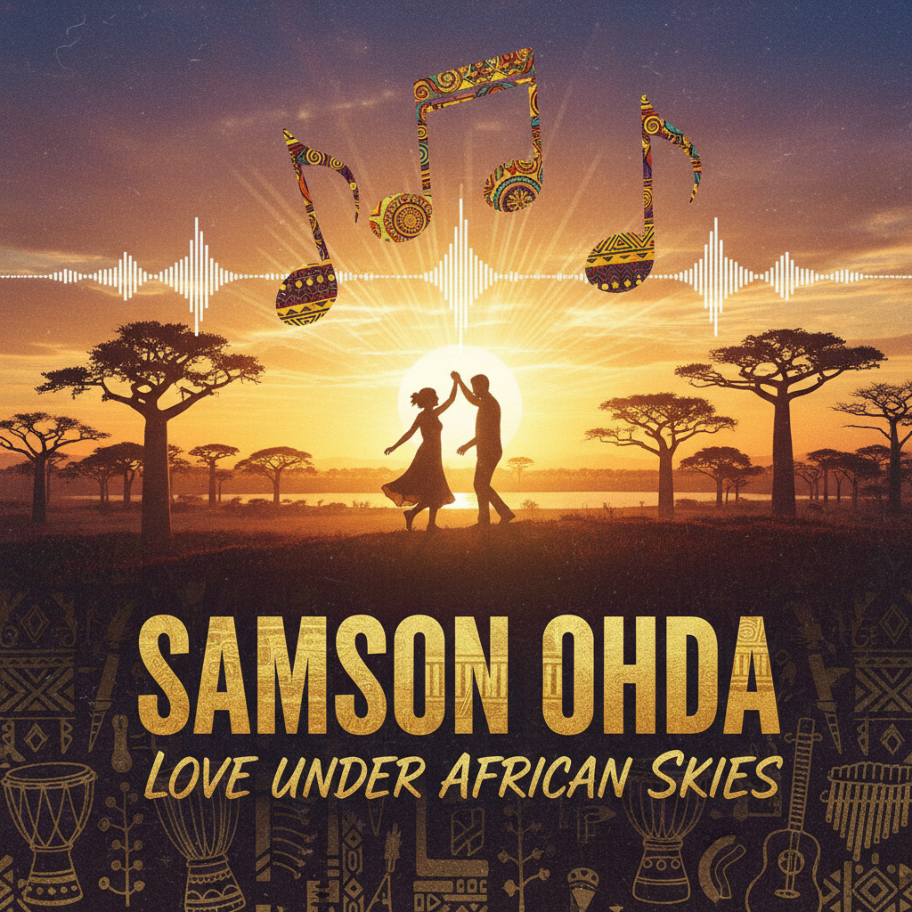Love Under African Skies by Samson Ohda  cover art