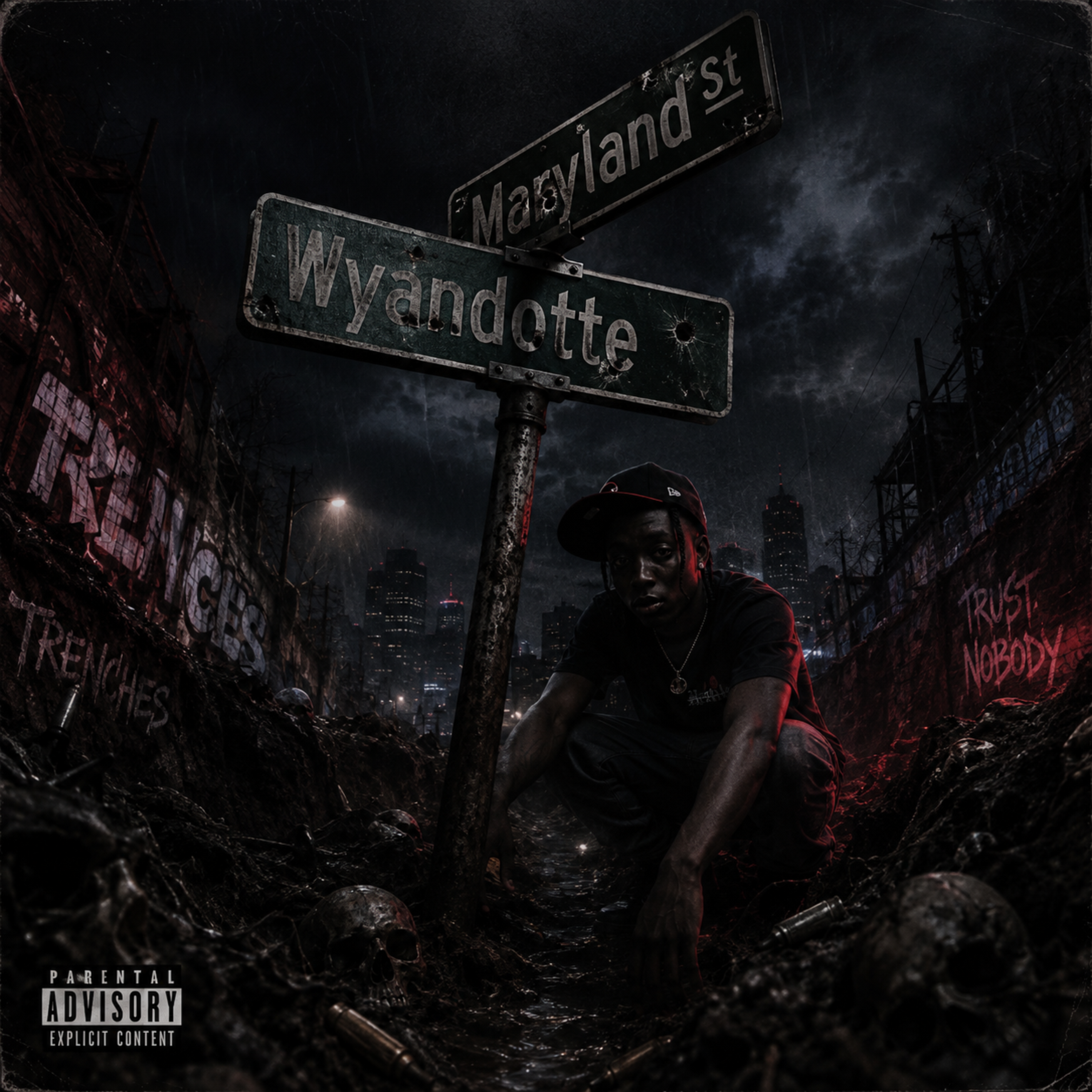 Deep In Da Trenches by Btg Keno cover art