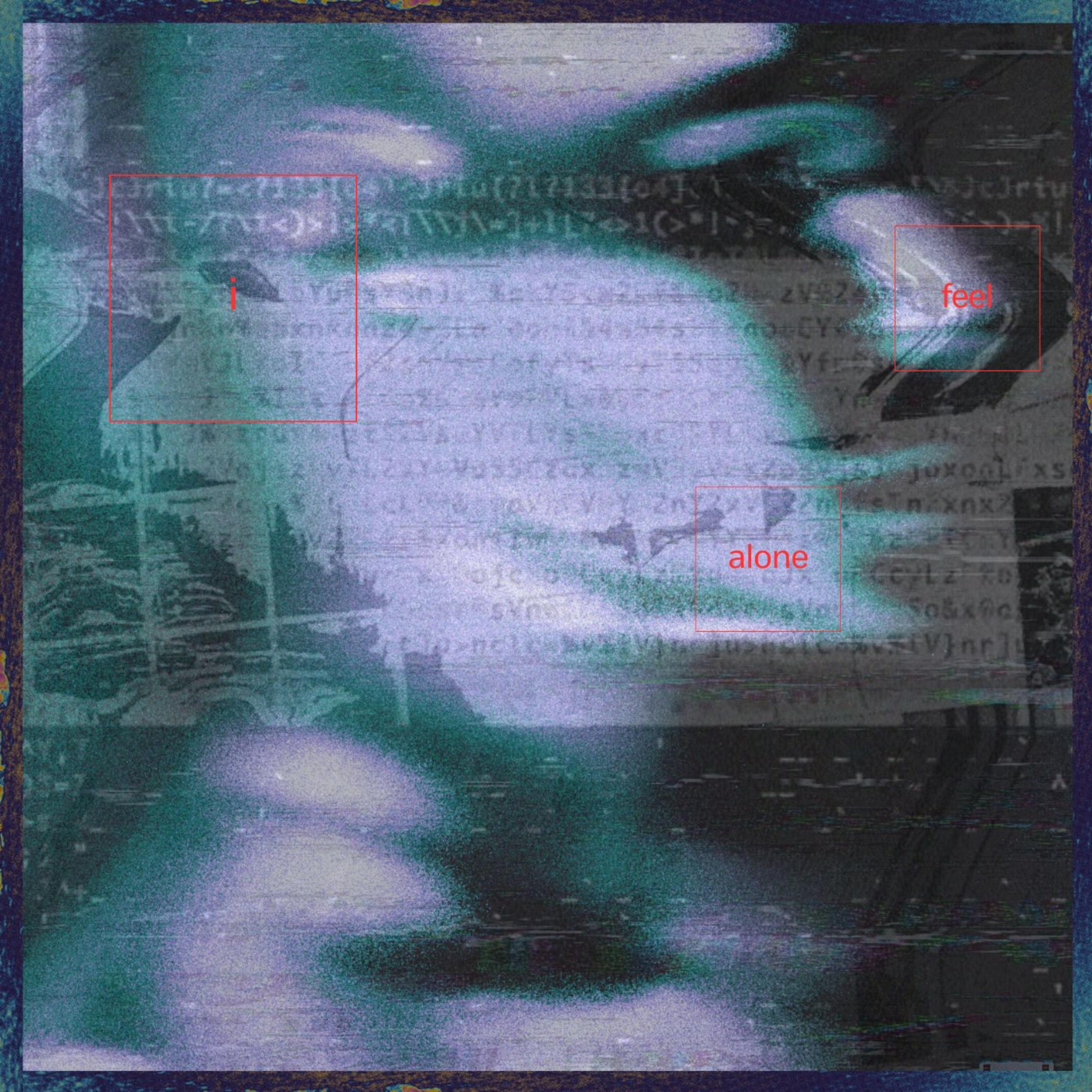 I feel alone artwork