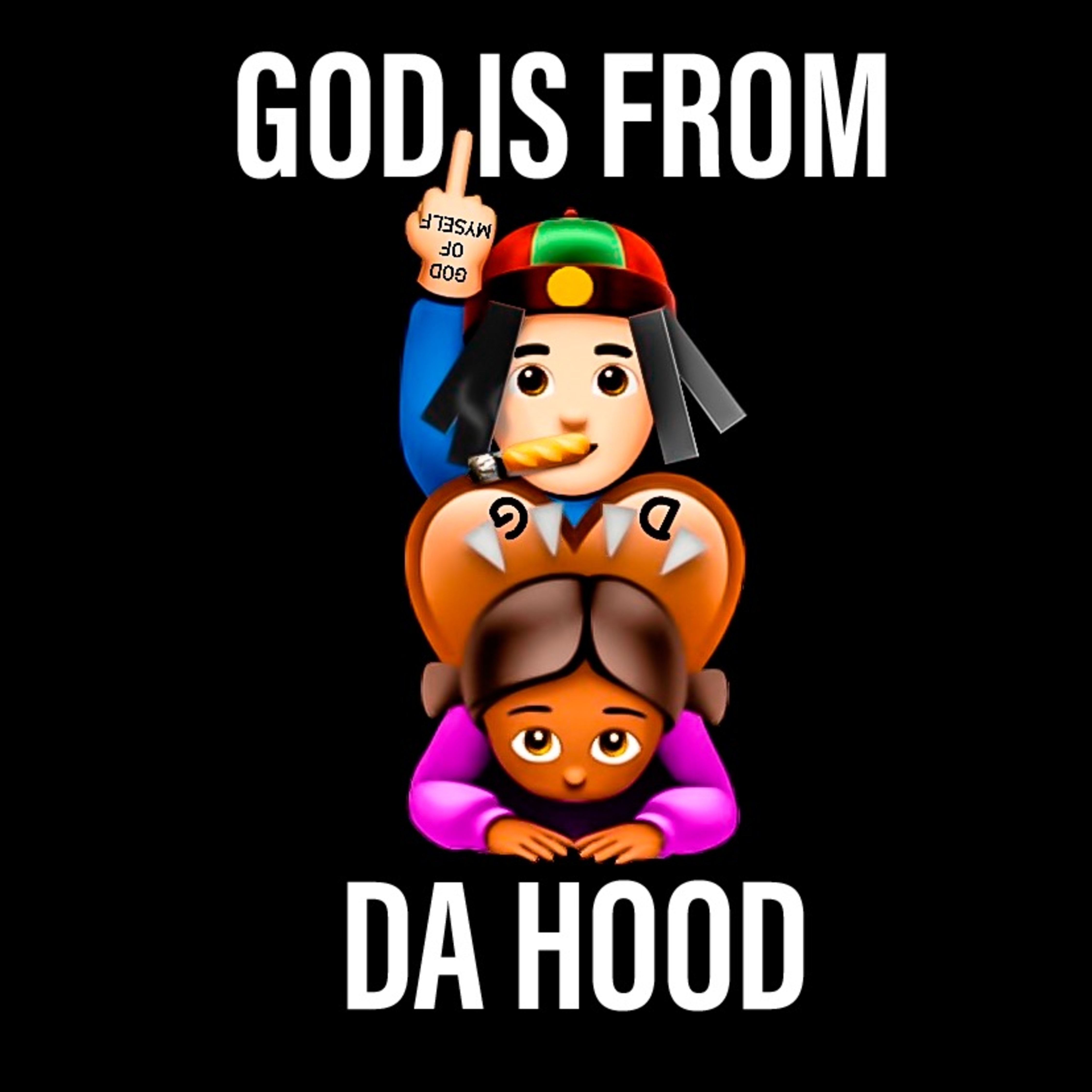 GOD IS FROM DA HOOD artwork