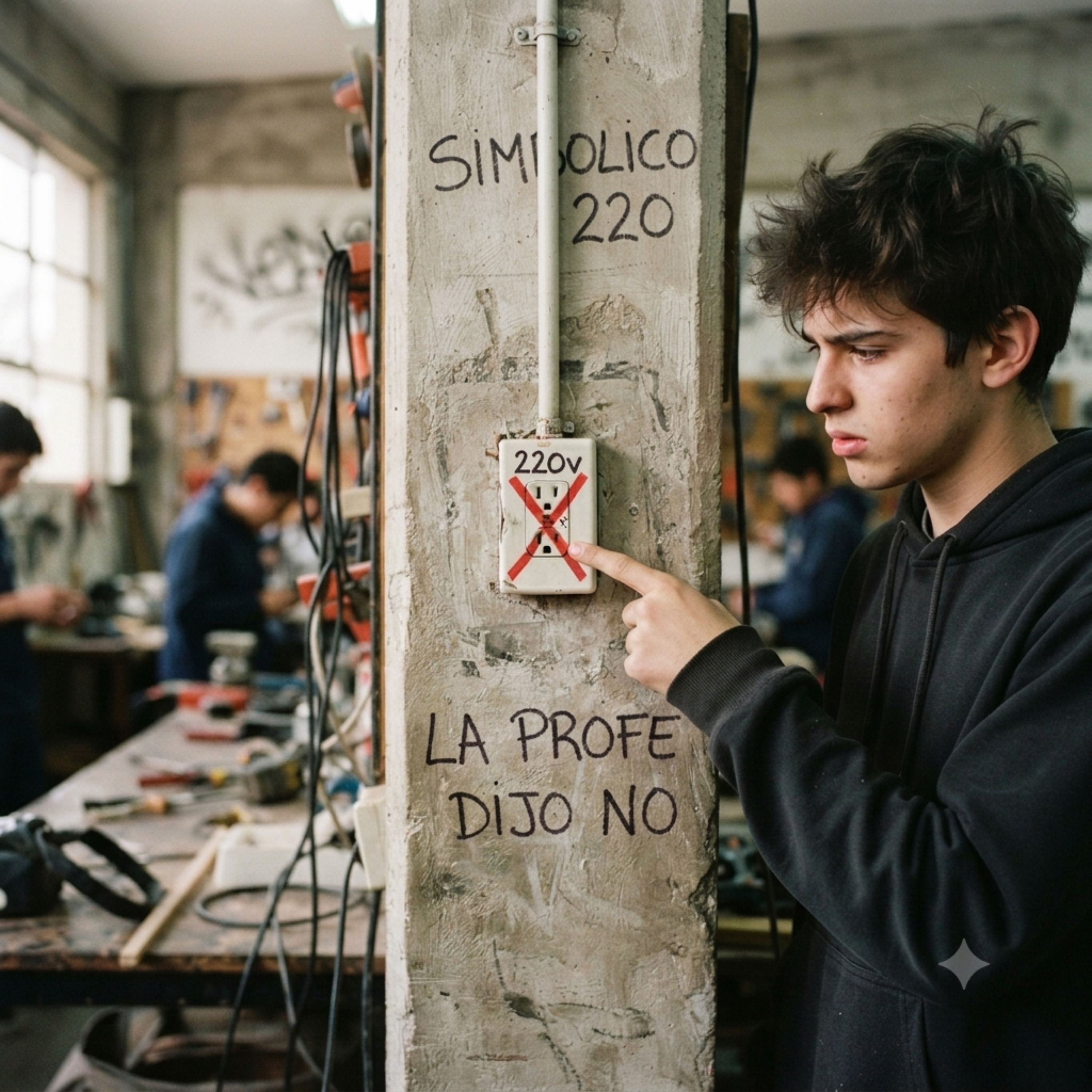 la profe dijo no by simbolico220 cover art