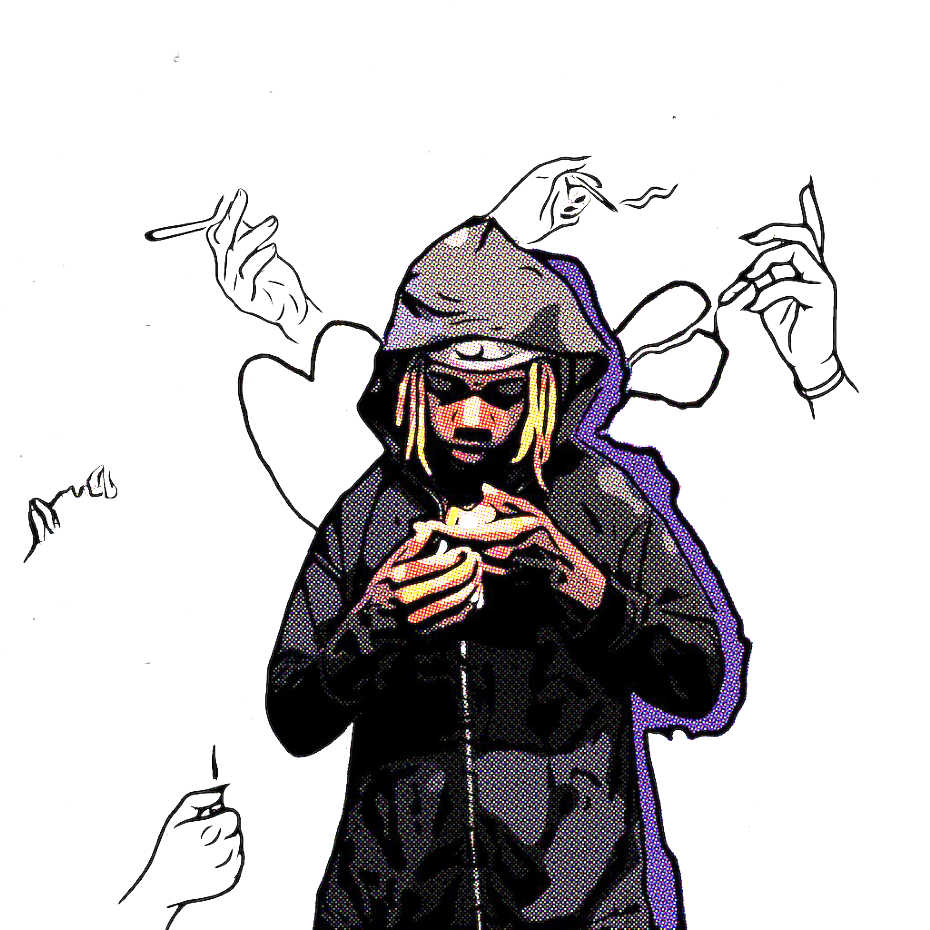 STARS AND MOON artwork