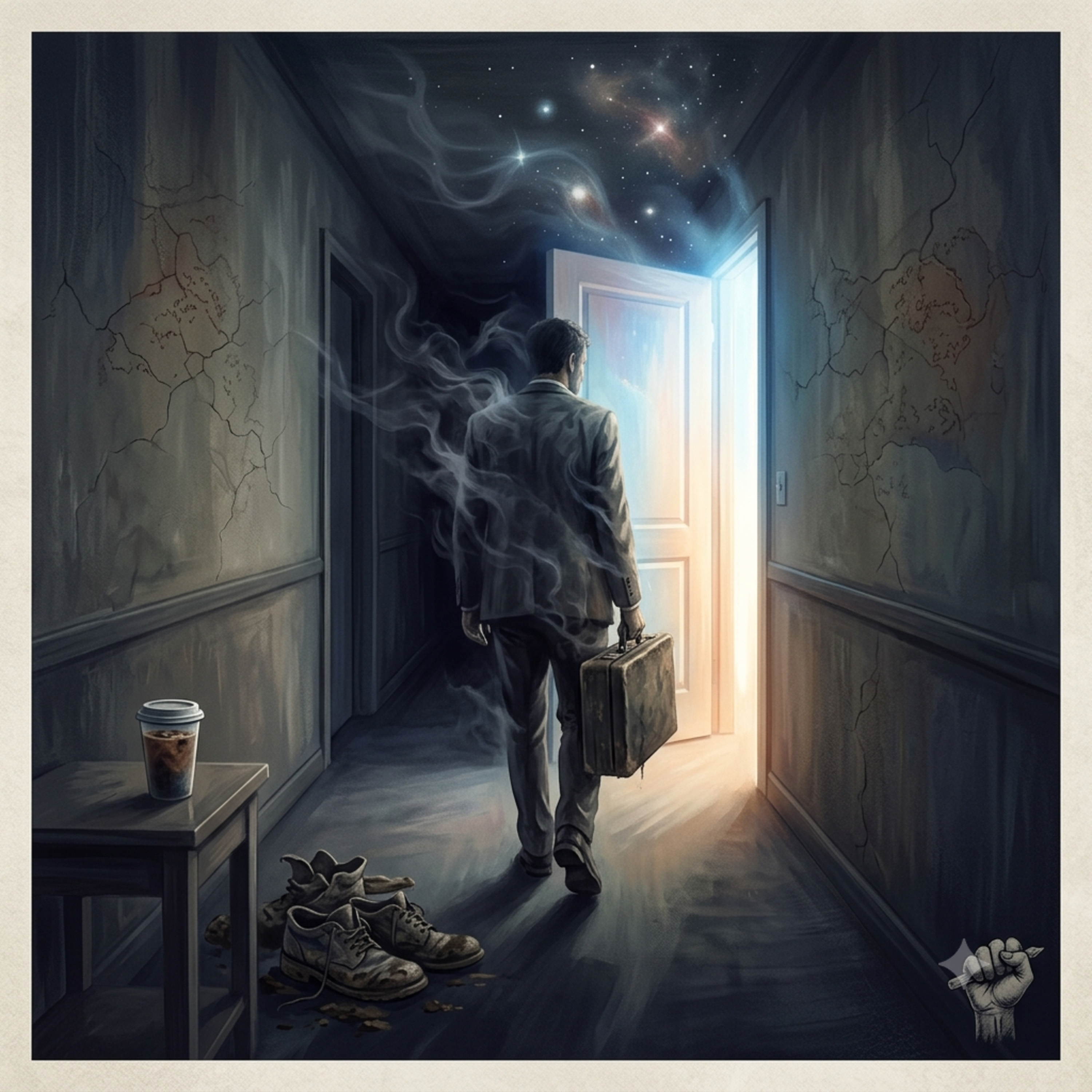 THE ARCHITECTURE OF EXHAUSTION by Tim Anderson Lyrics cover art
