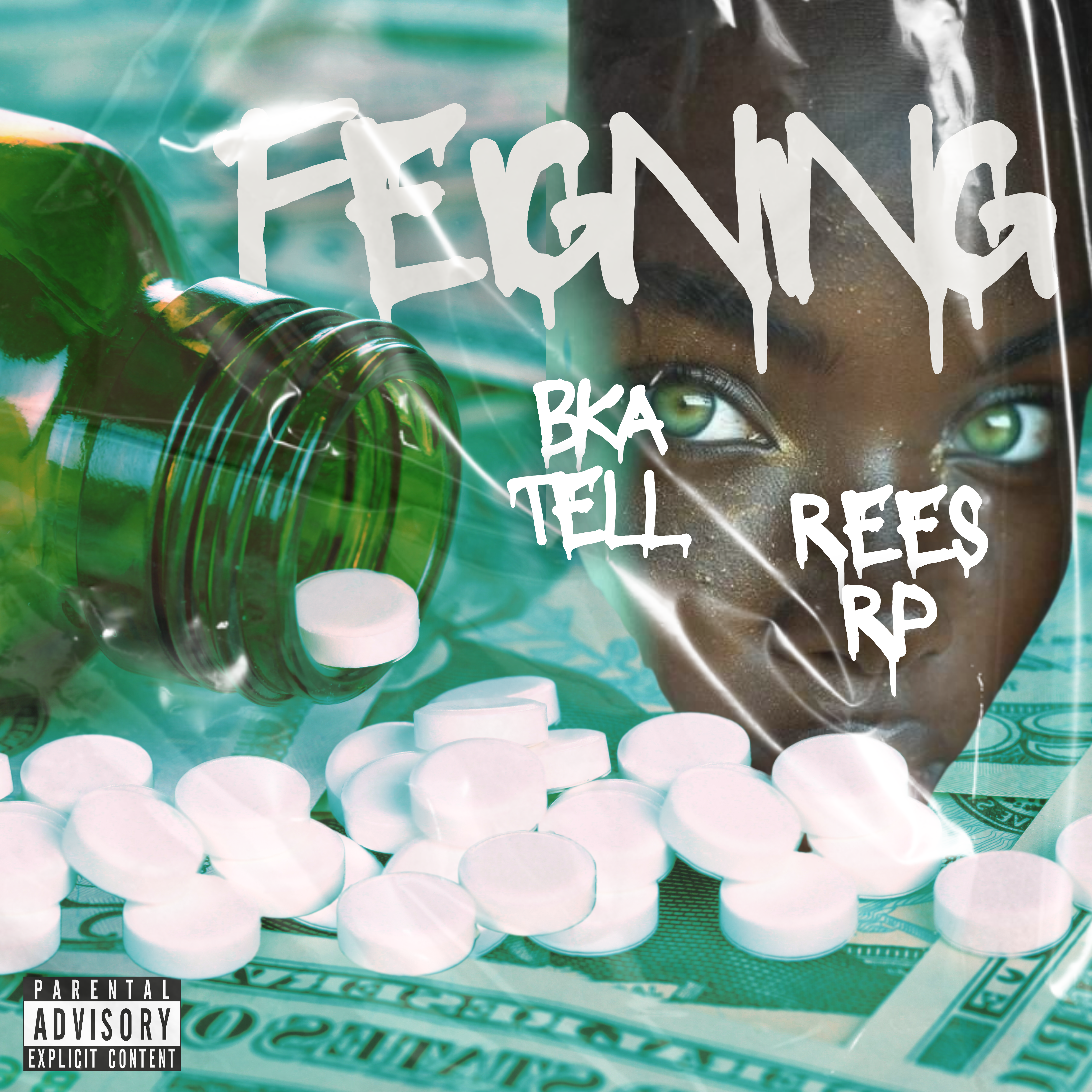 Feigning artwork